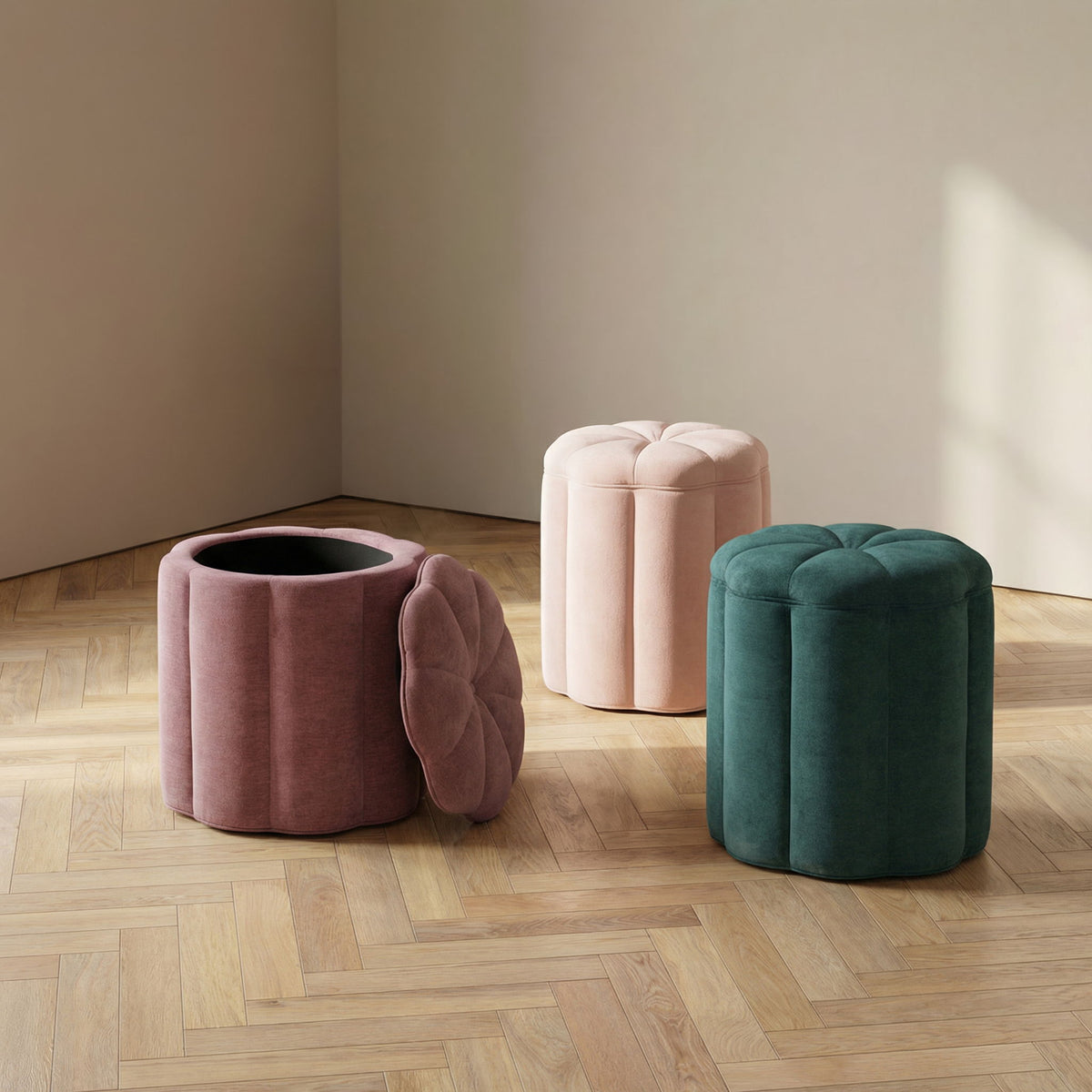 Fleur - Storage Ottoman