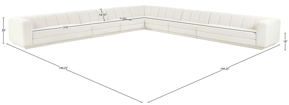 Modari - Sectional - Cream