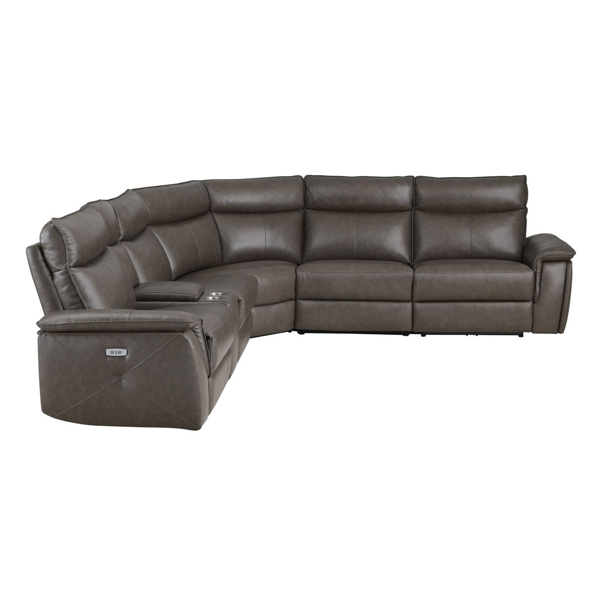 Maroni - Modular Power Reclining Sectional With Power Headrests