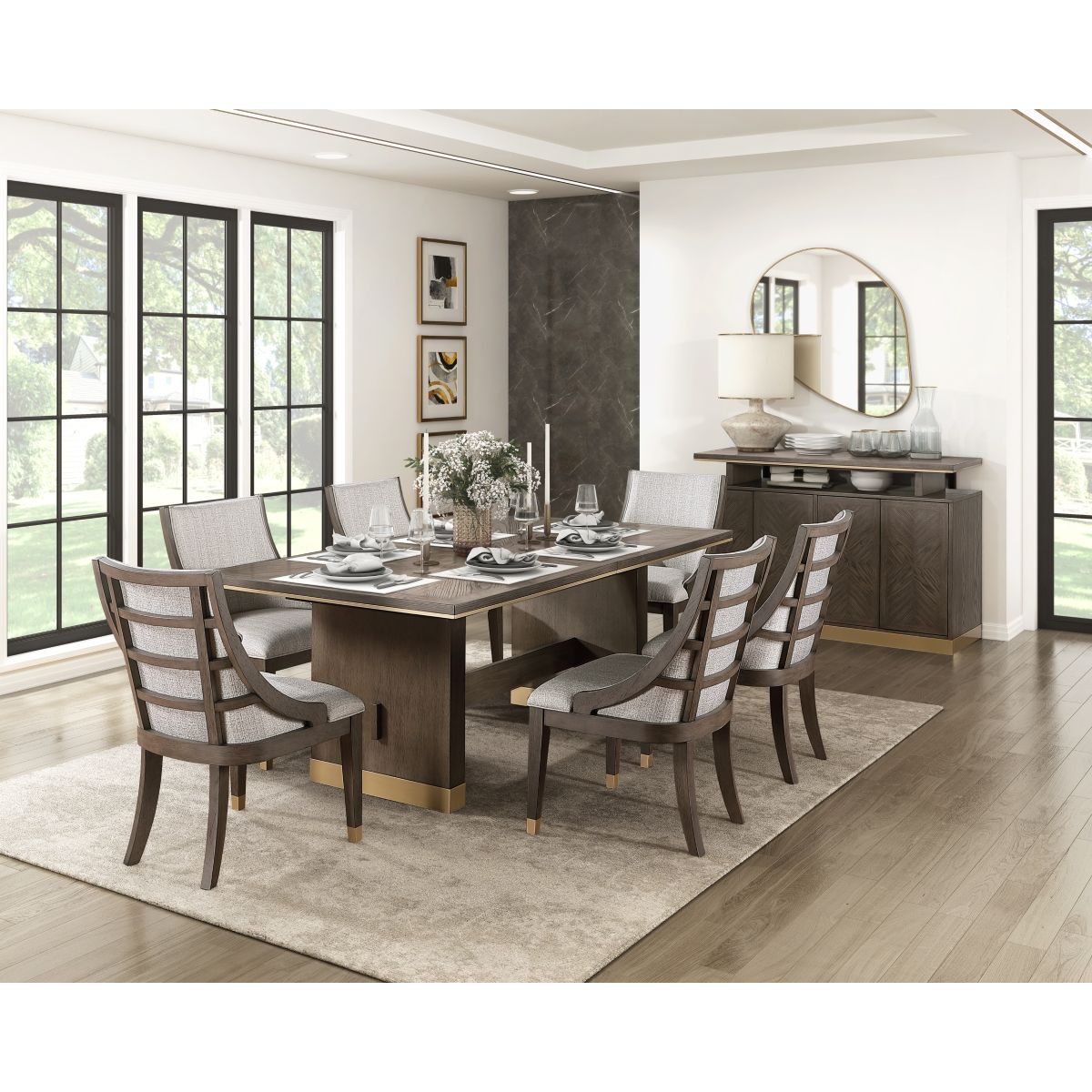Griffin - Server - Dark Brown