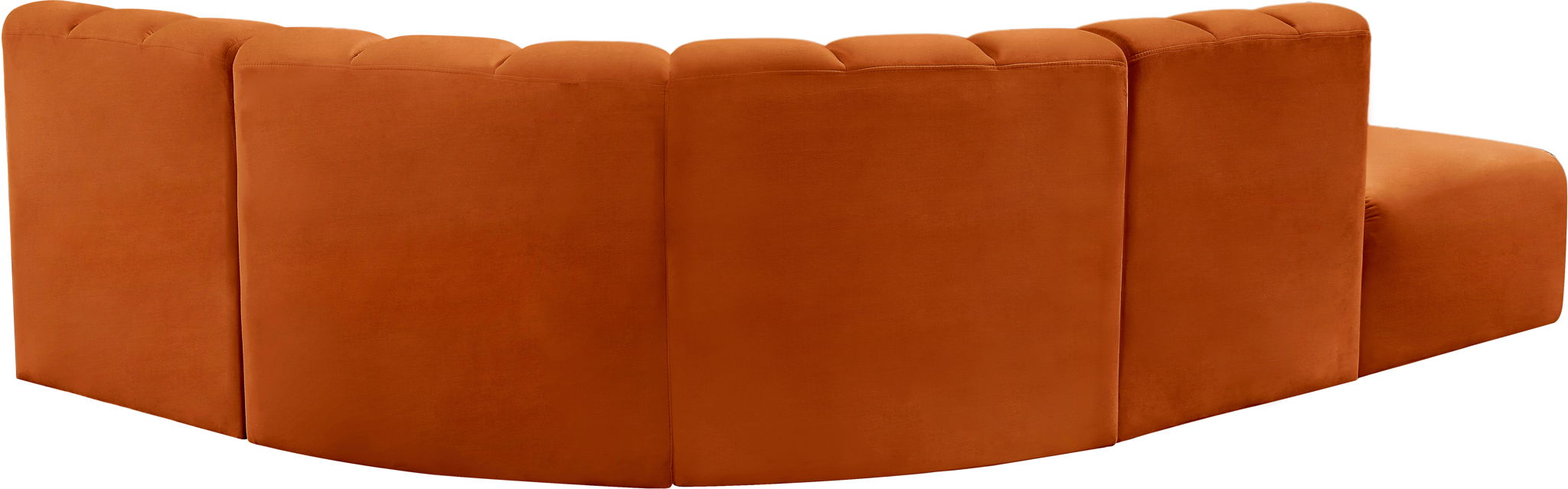 Arc - Velvet 5 Piece Corner Modular Sofa