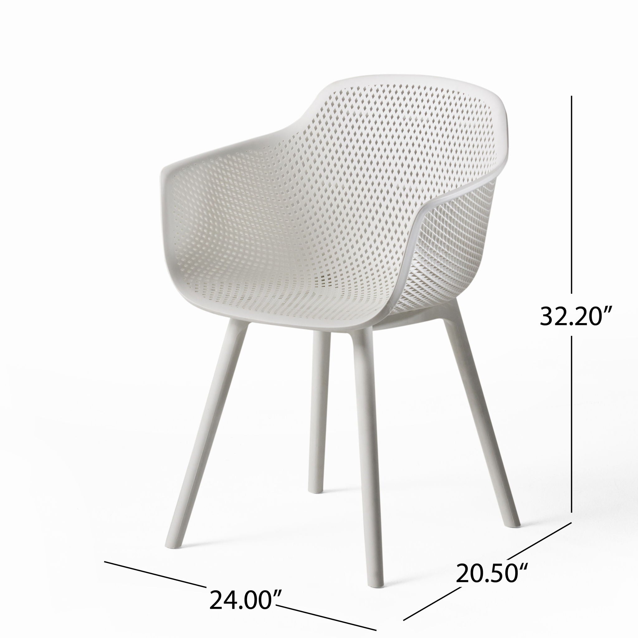 Lotus - Chair (Set of 2) - White
