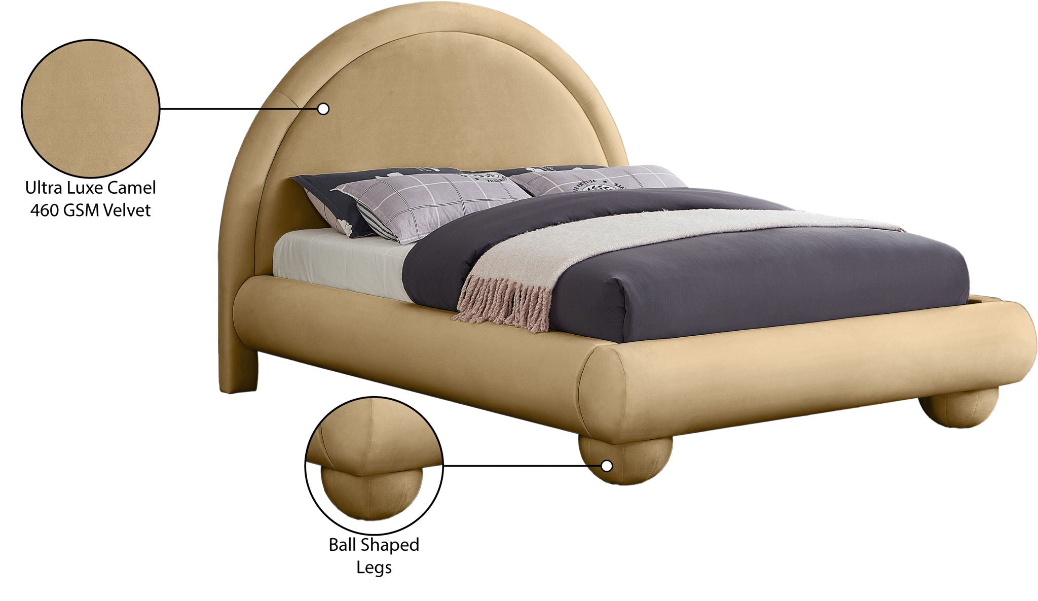 Madrid - Upholstered Bed