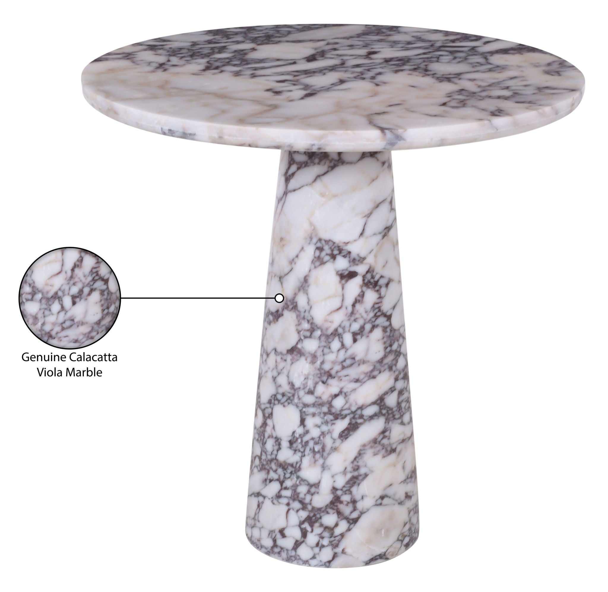 Fontelina - Genuine Marble Bistro Dining Table