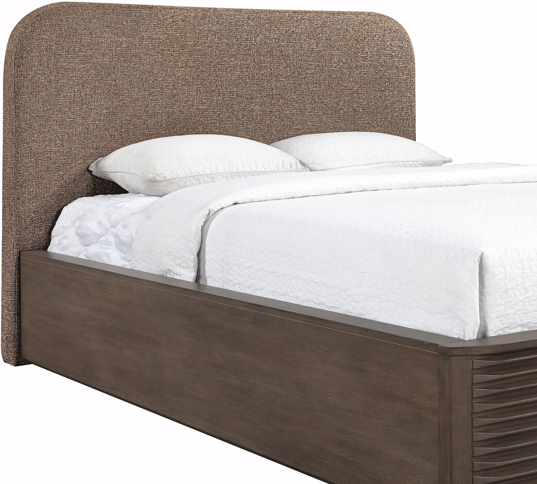 Morino - Interwoven Fabric Upholstered Bed