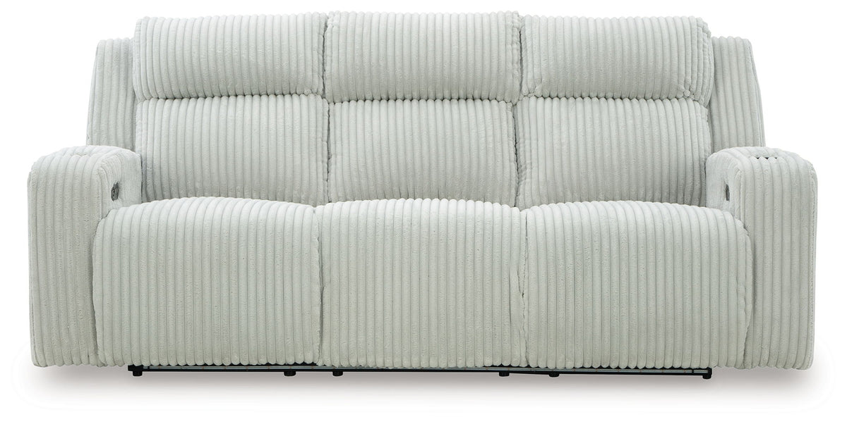 Forest Lake - Power Reclining Sofa With Adj Headrest
