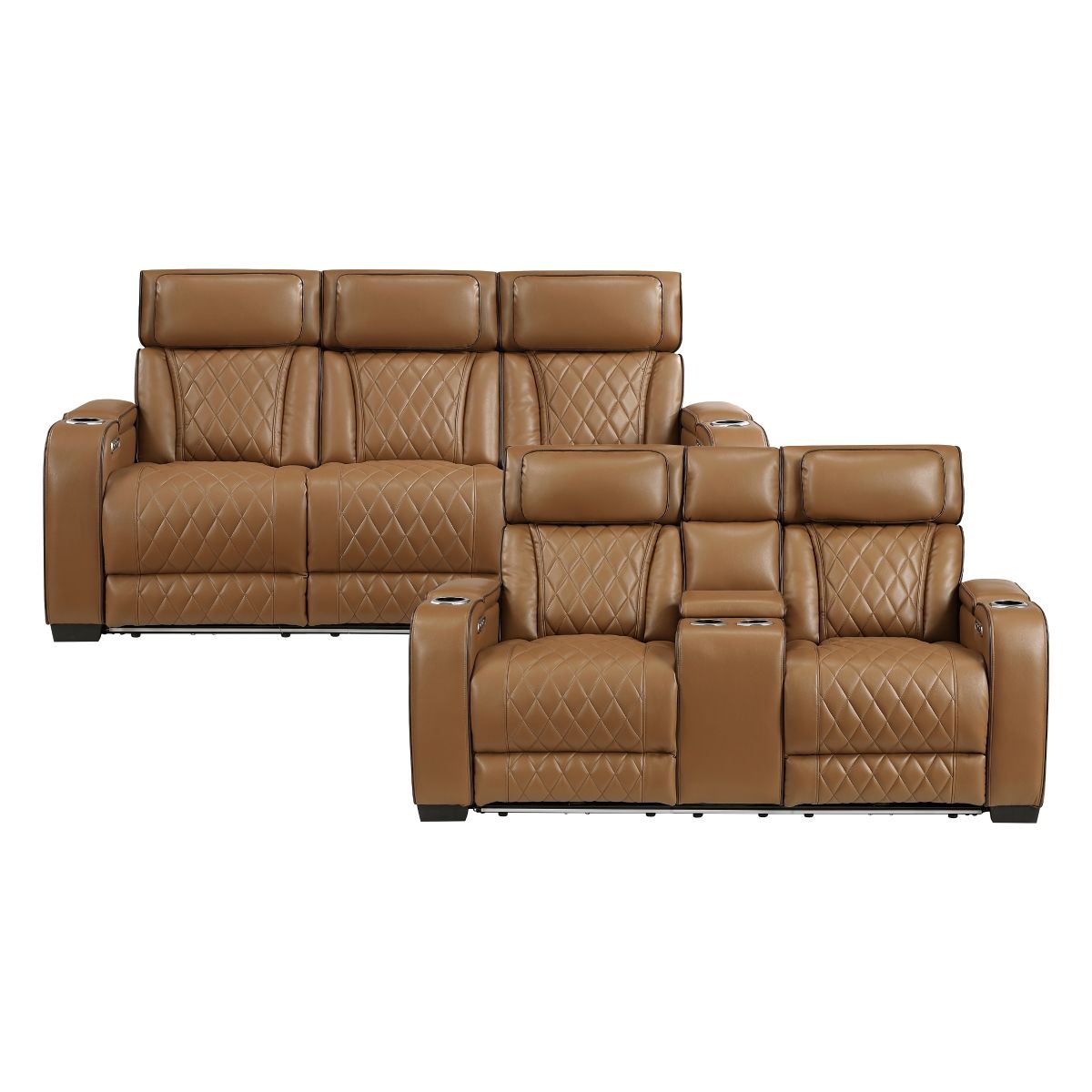 Fairway - Power Sofa & Loveseat
