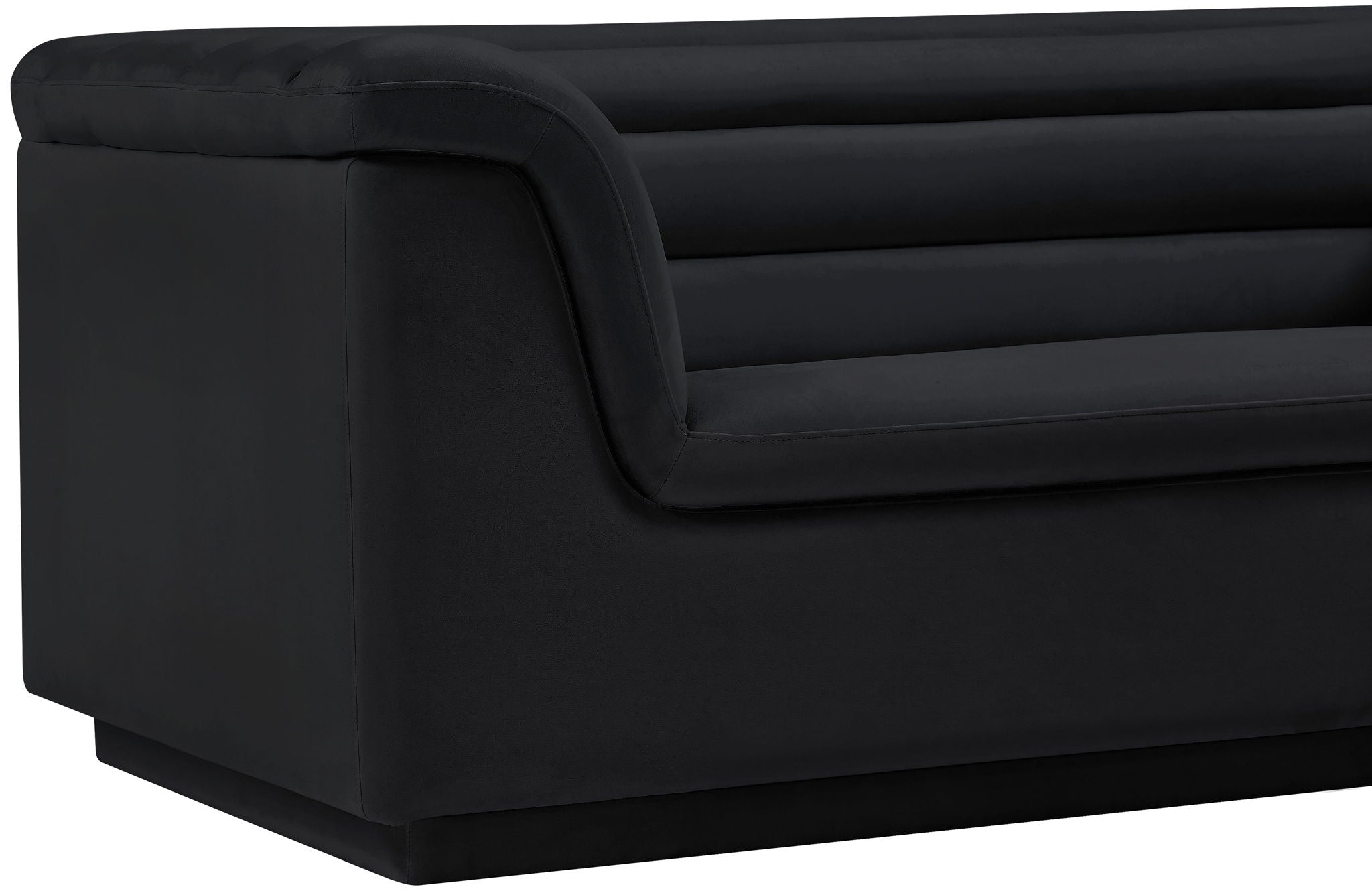 Cascade - Velvet Loveseat