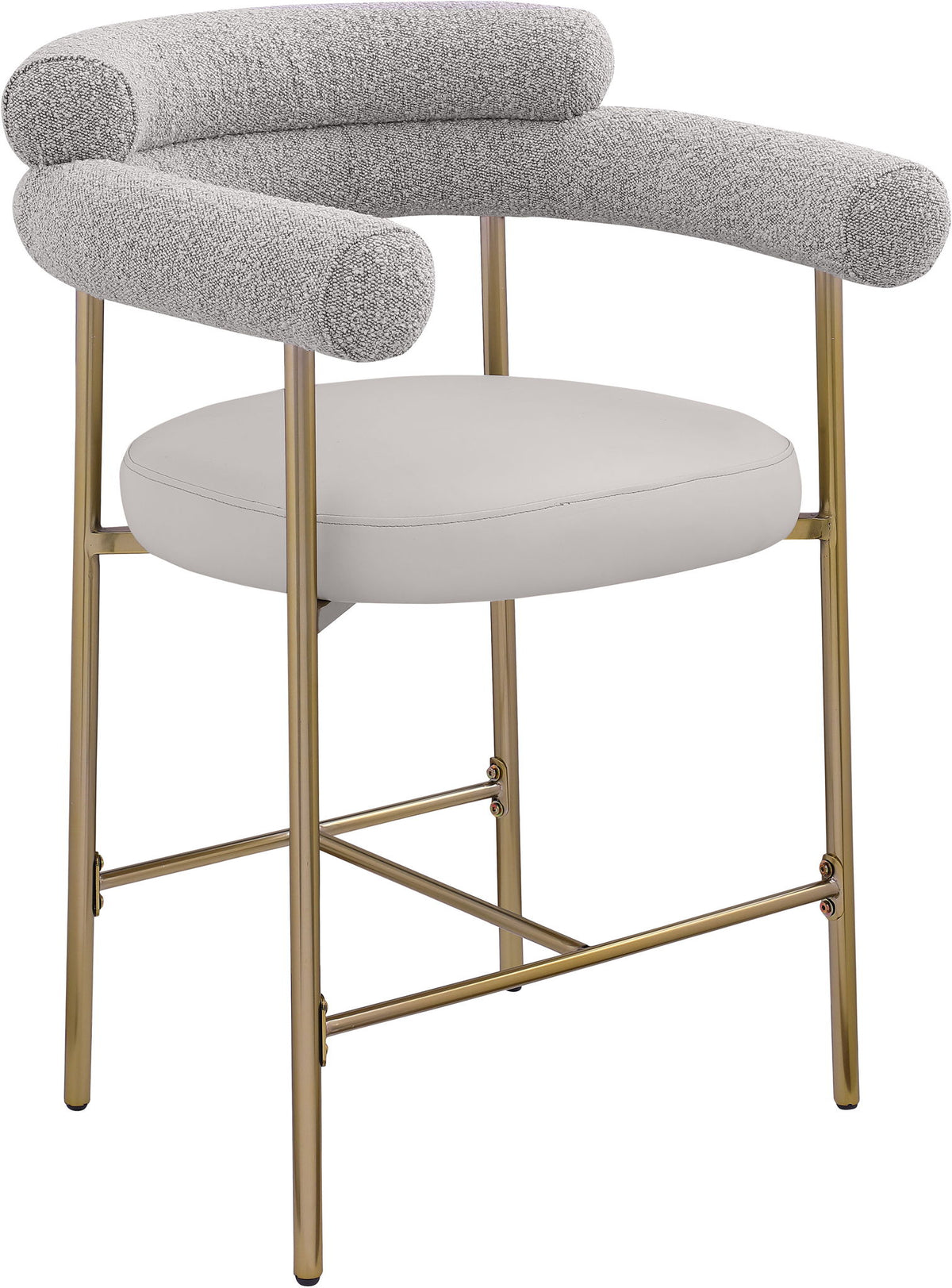 Blake - Counter Stool With Bronze Legs (Set of 2)