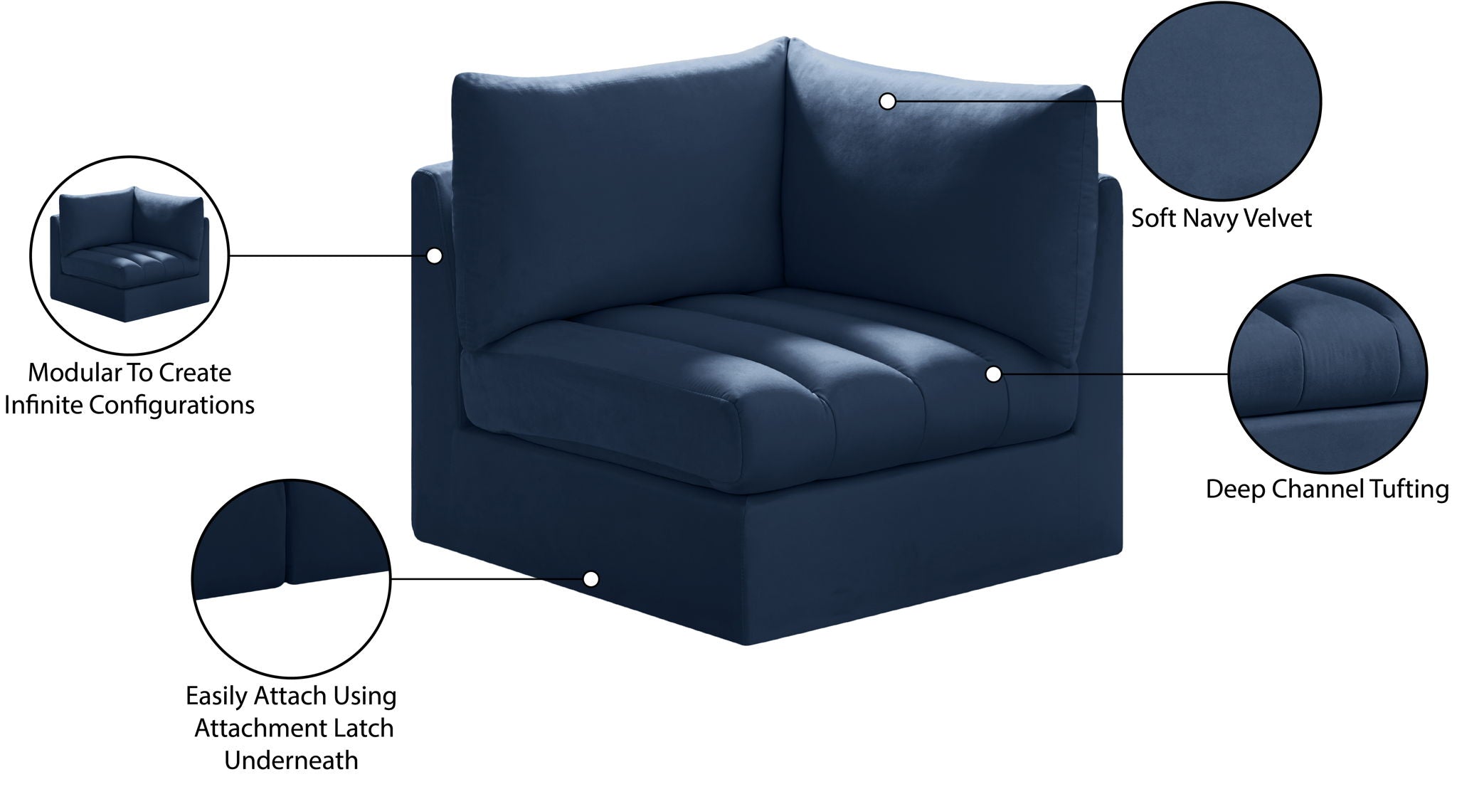 Jacob - Corner Chair