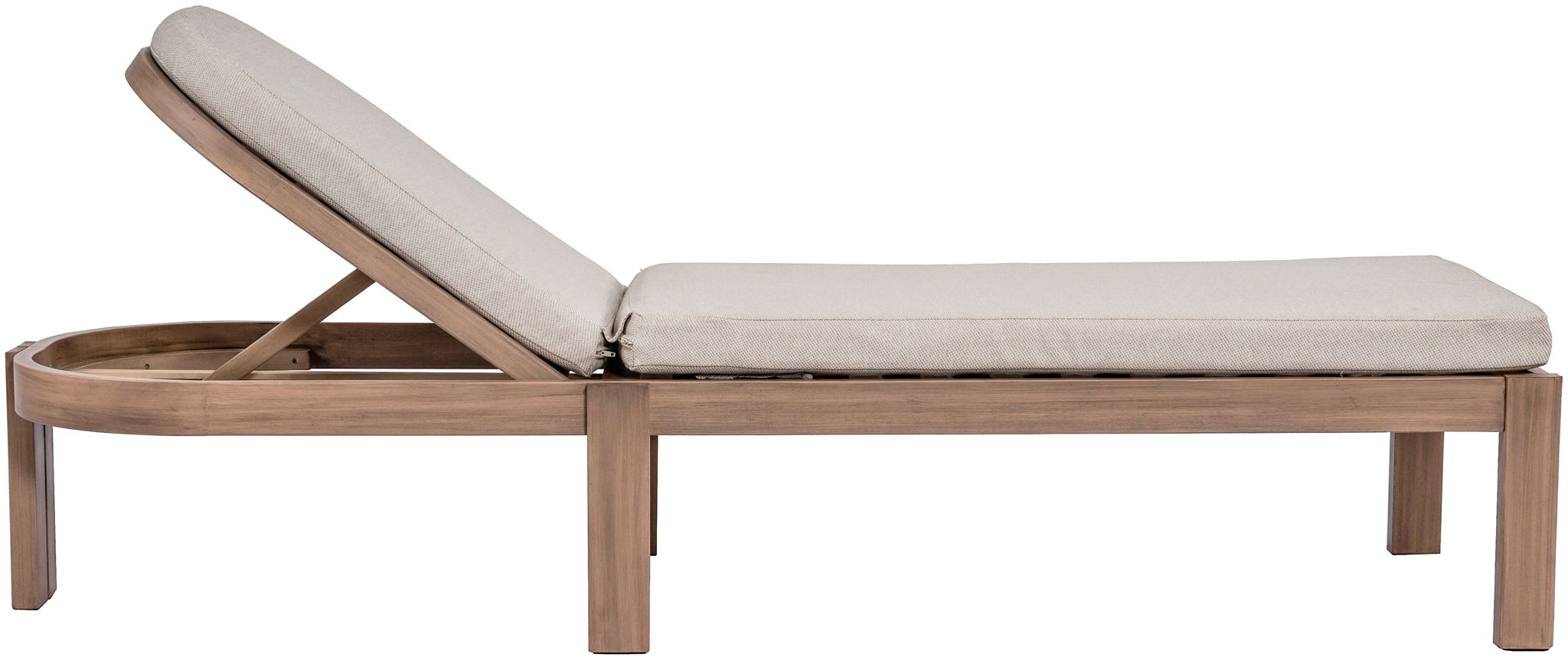 Newport - Water Resistant Fabric Upholstered Outdoor Patio Lounge Chair