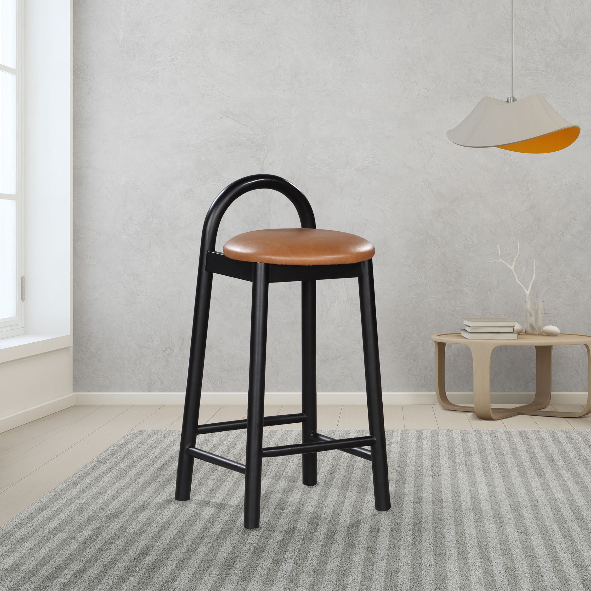 Calvin - Stool - Black Legs