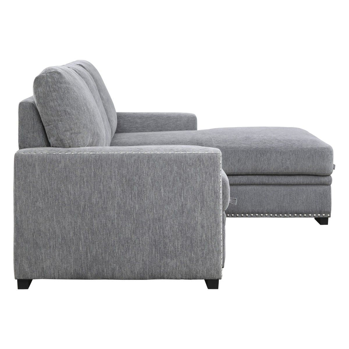 Morelia - 2 Piece Sectional With Pull-Out Bed And Chaise With Hidden Storage