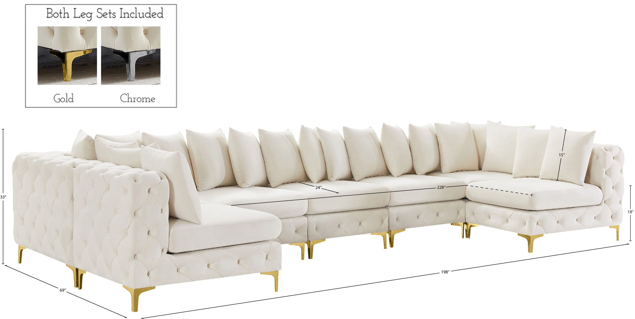 Tremblay - 8 Piece Modular Sectional