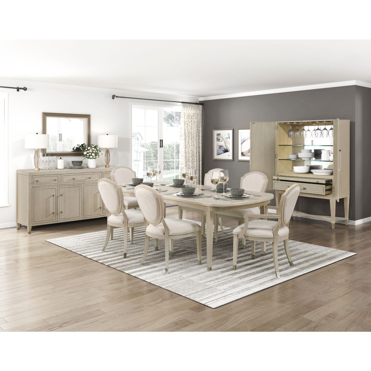 Genoa - Arm Chair (Set of 2) - Ivory