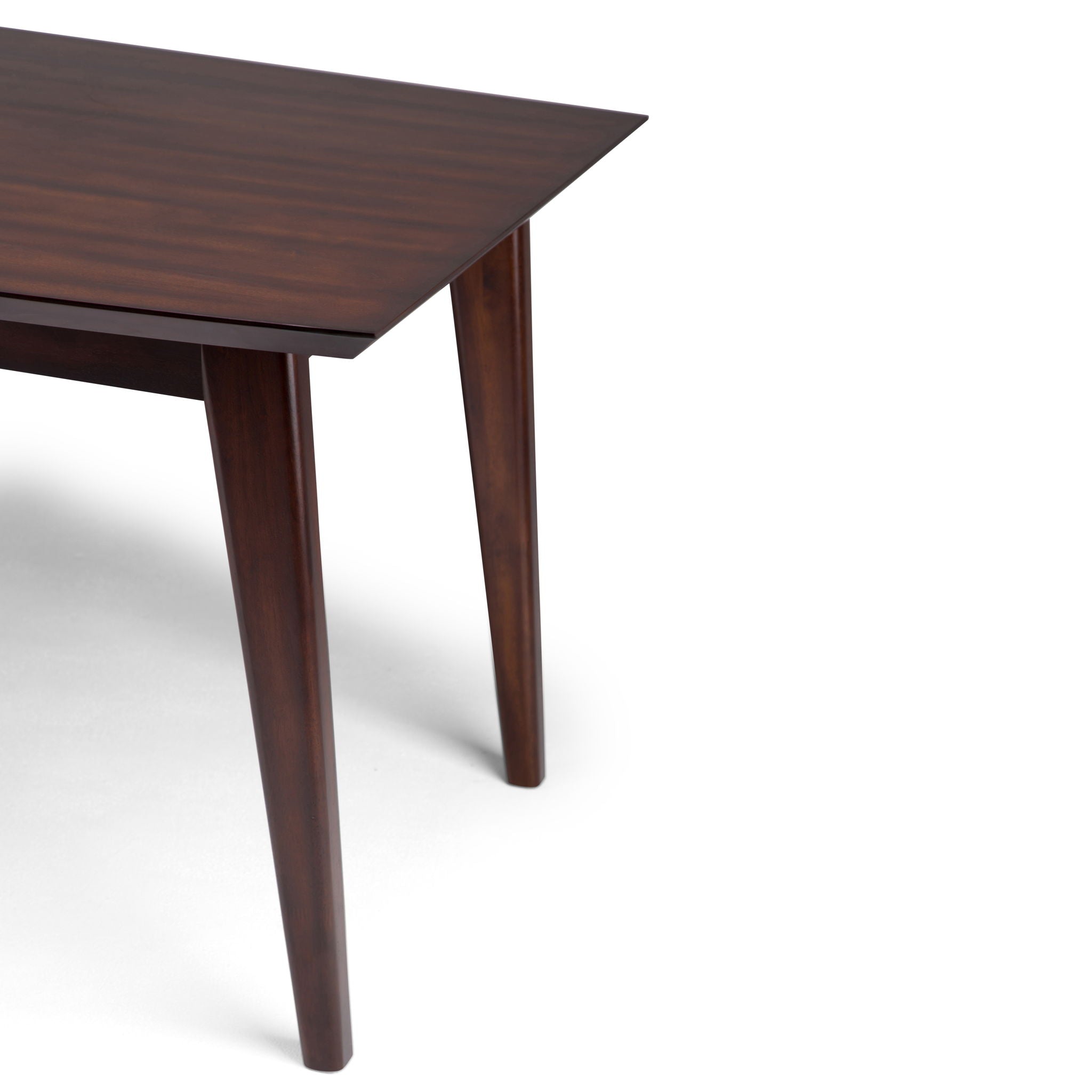 Draper - Dining Table - Java Brown