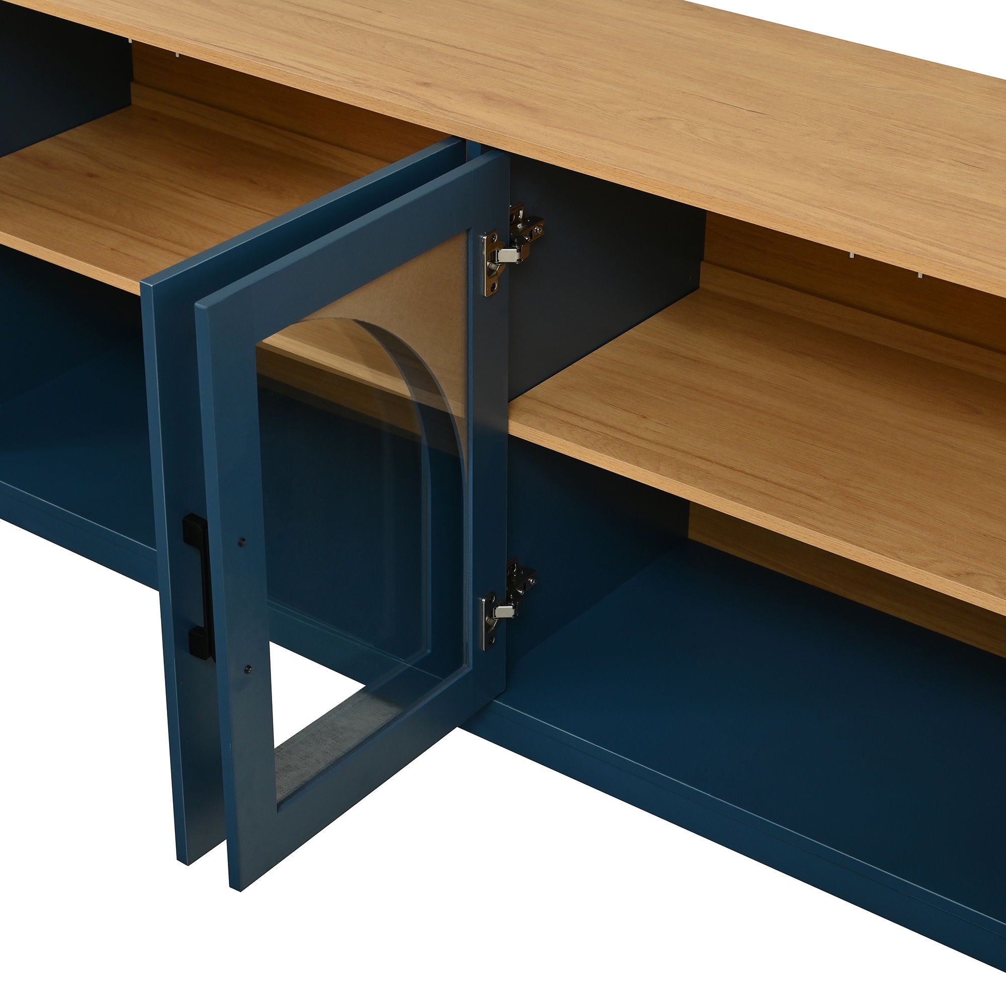 TV Stand With Semi Arched Doors