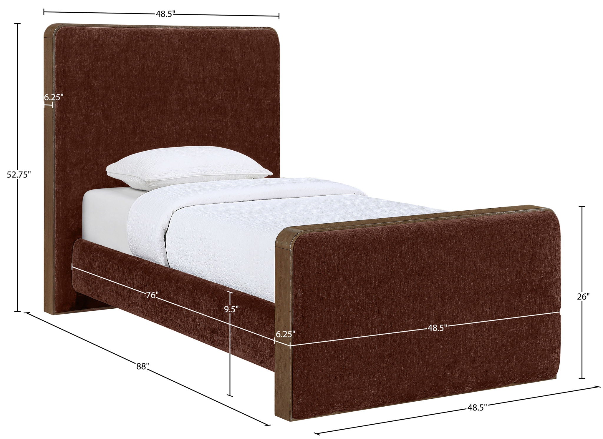 Dalton - Fabric Bed