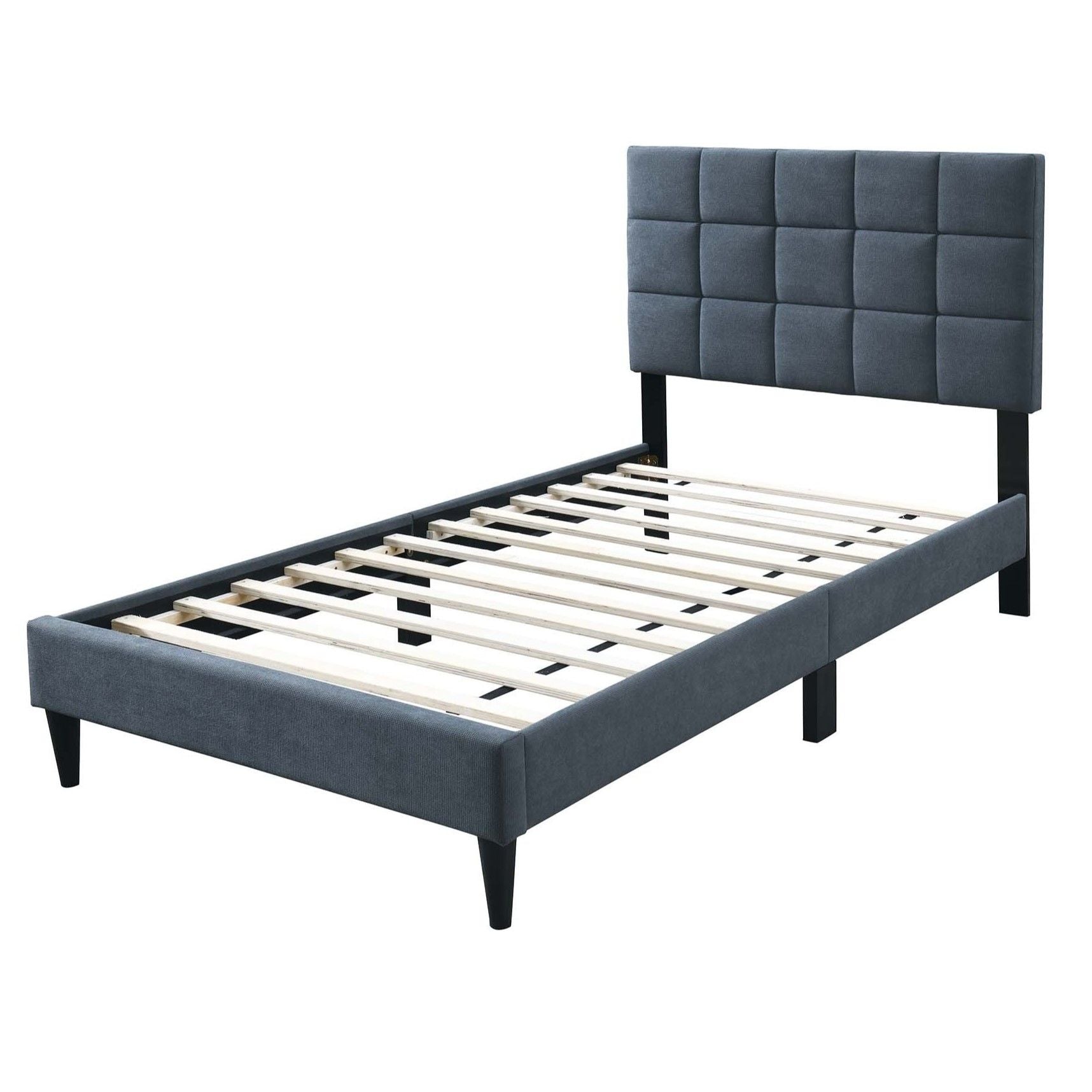 Modern Bed With Adjustable Headboard