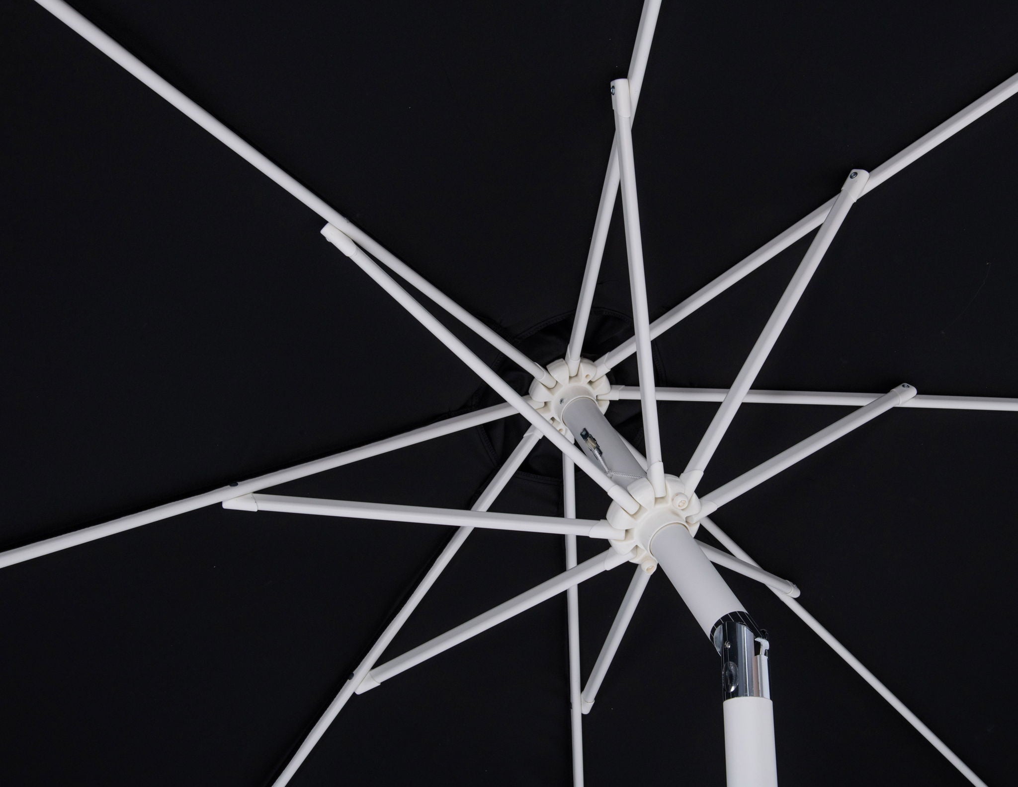 Amalfi - Patio Umbrella - White Pole
