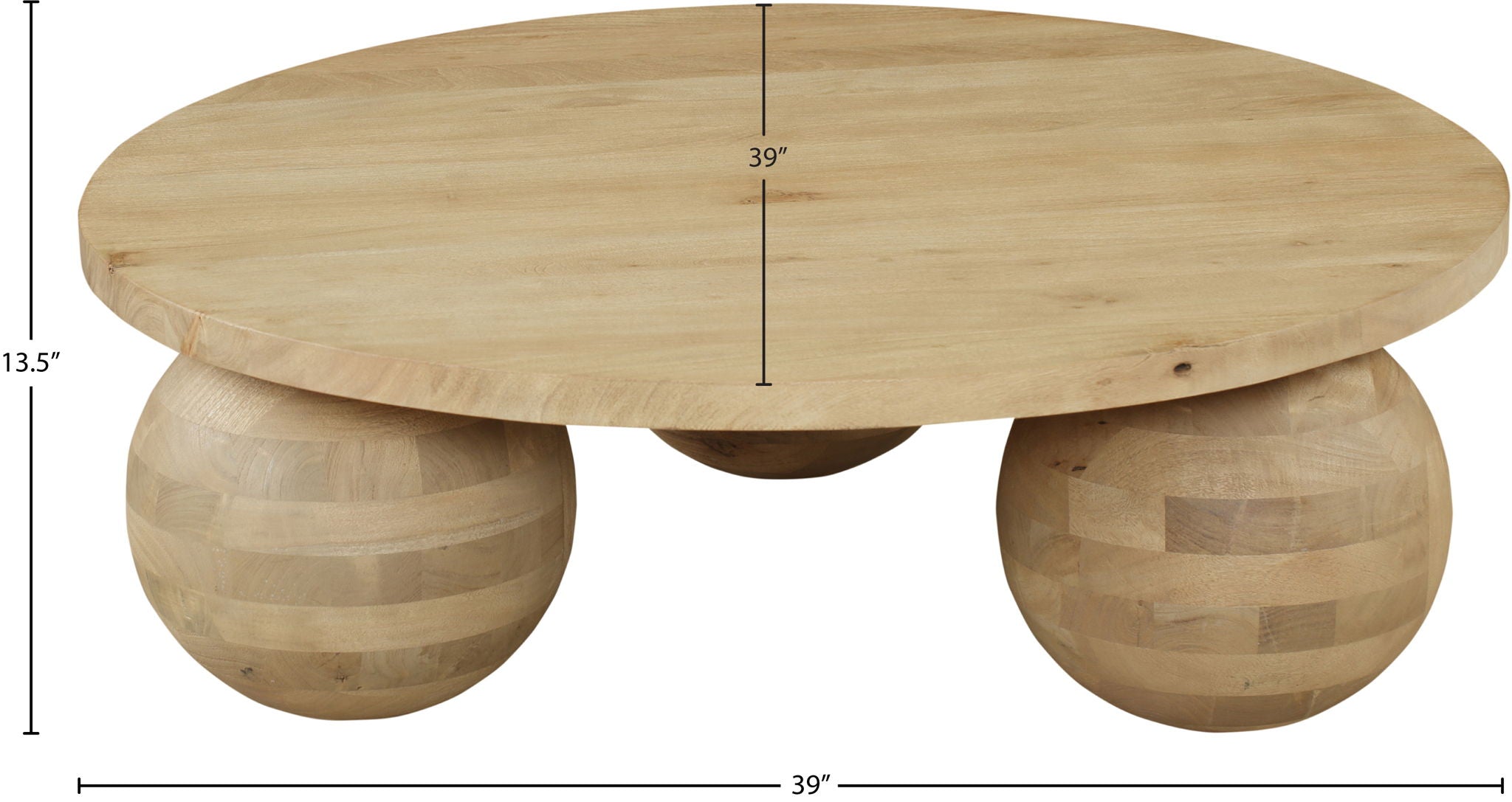 Spherical - Wood Coffee Table