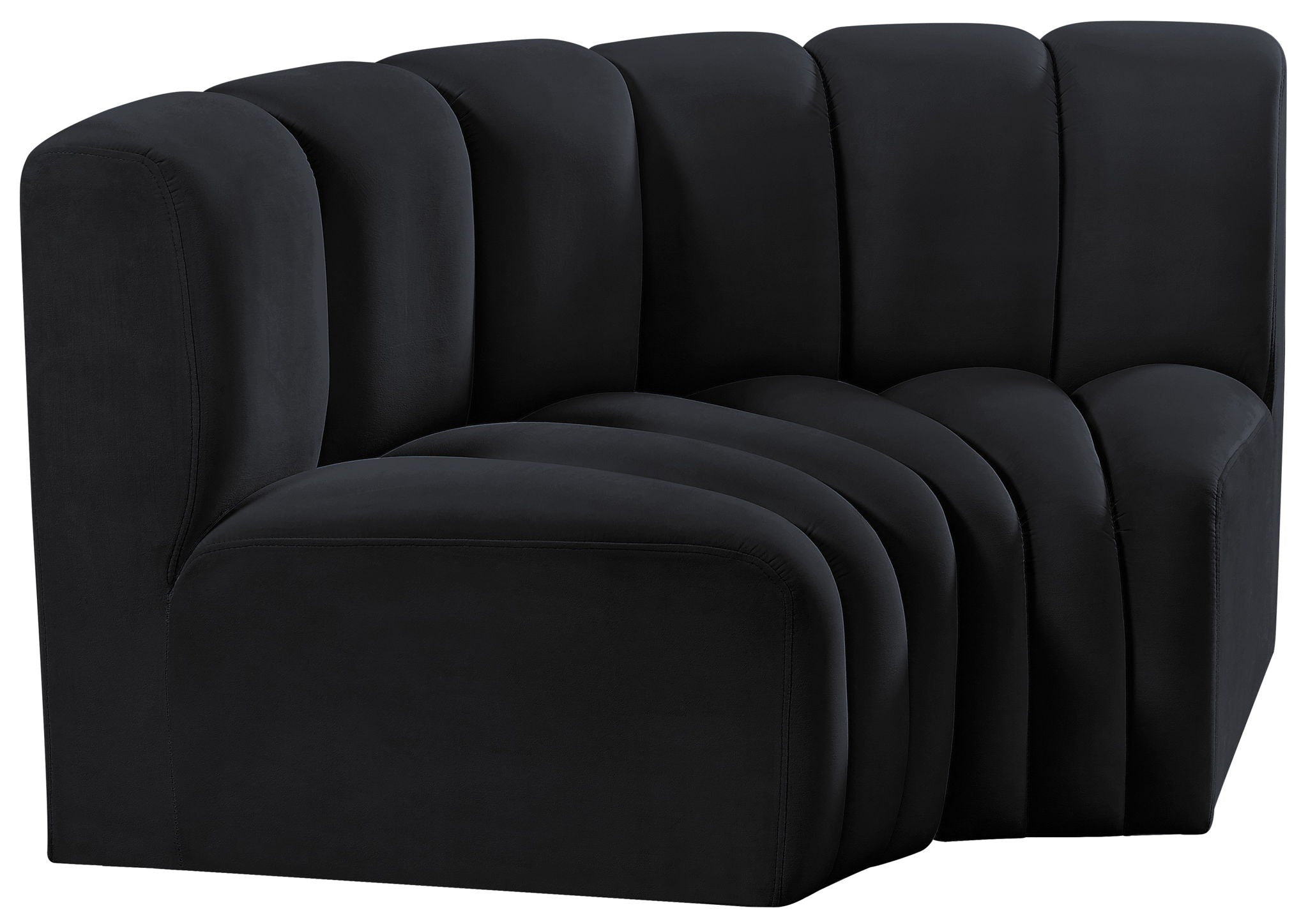 Arc - Velvet 2 Piece Modular Sofa