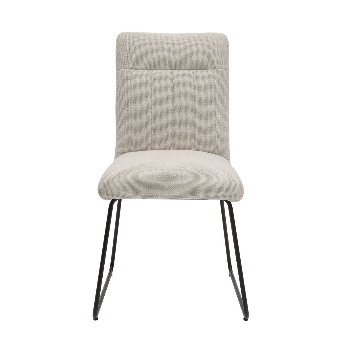 Benito - 5 Piece Dining Room Set (Table & 4 Side Chairs) - Beige / White