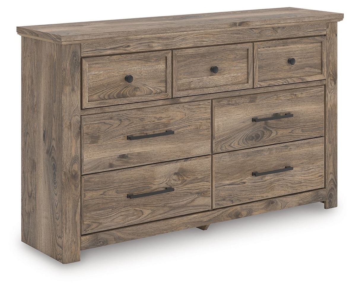 Rusticott - Seven Drawer Dresser