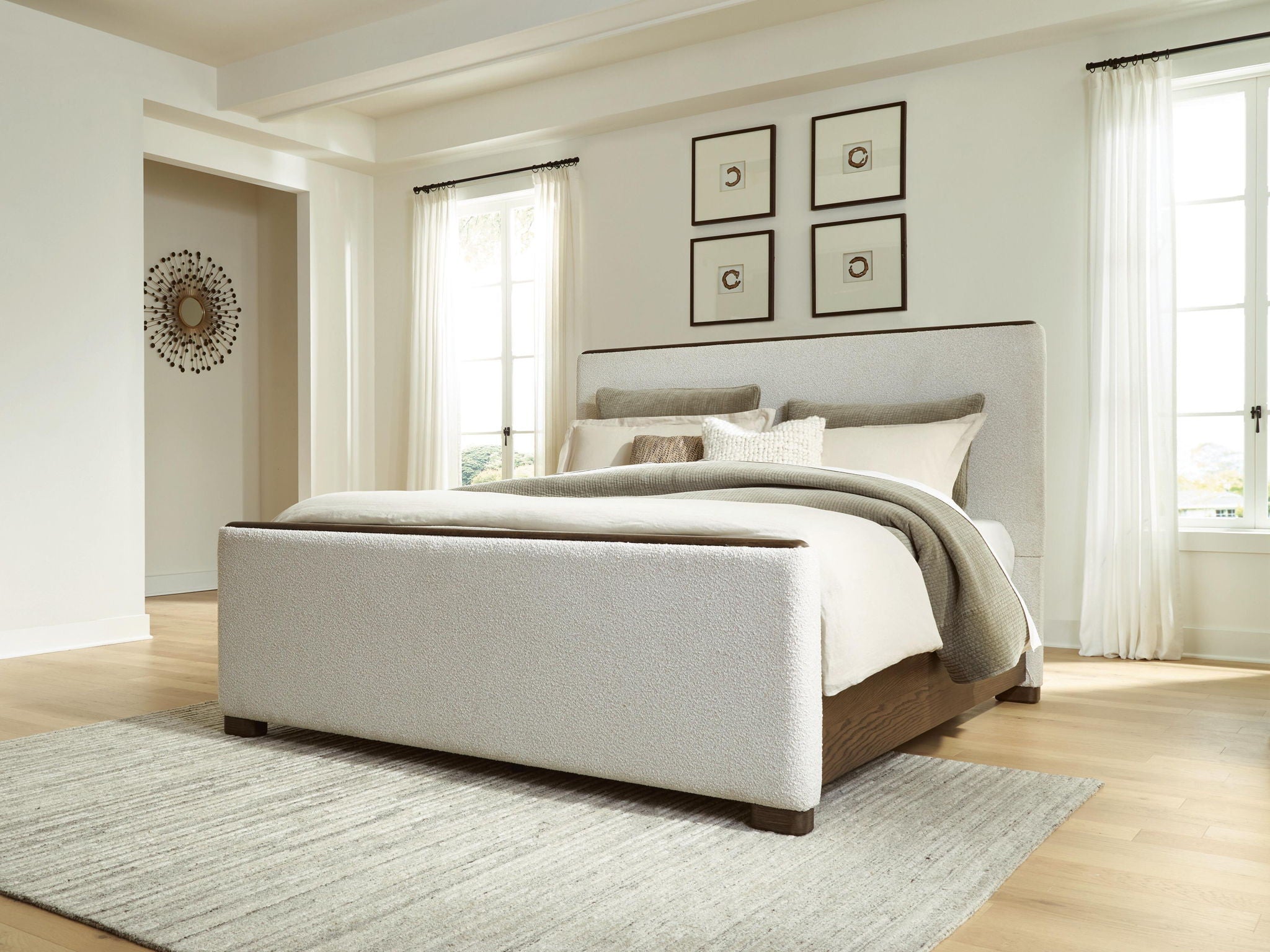 Radkin - Upholstered Panel Bed