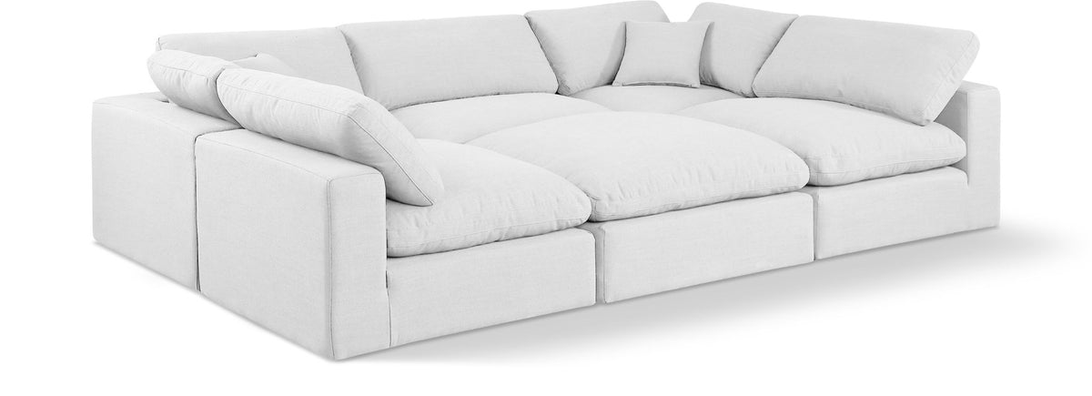 Comfy - 6 Piece Linen Sectional