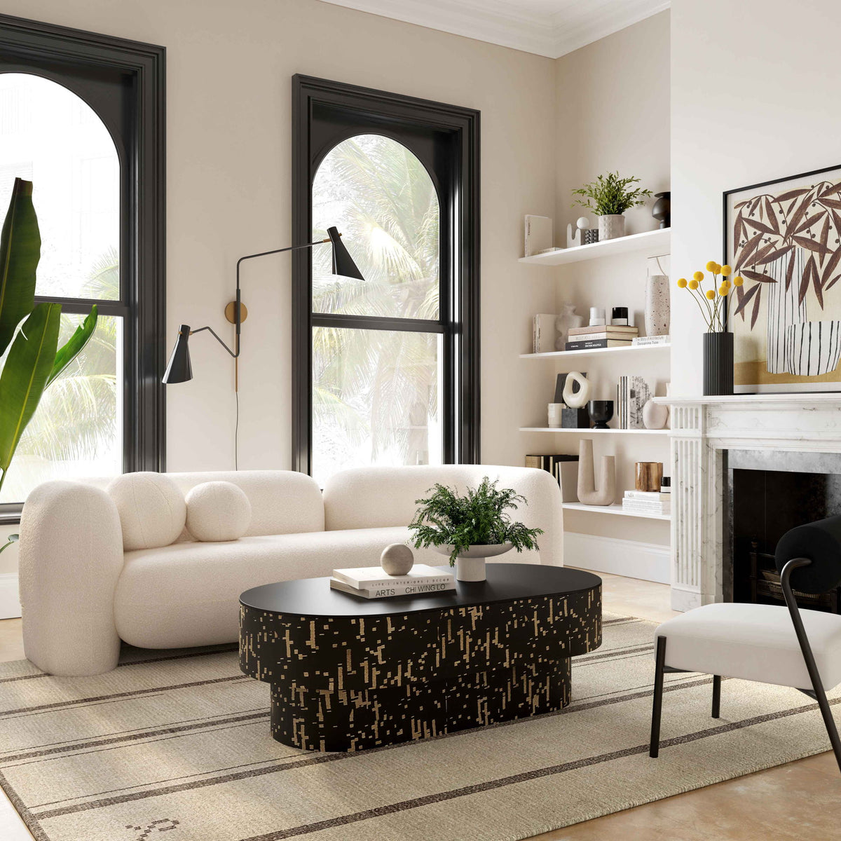 Amelie - Faux Fur Sofa