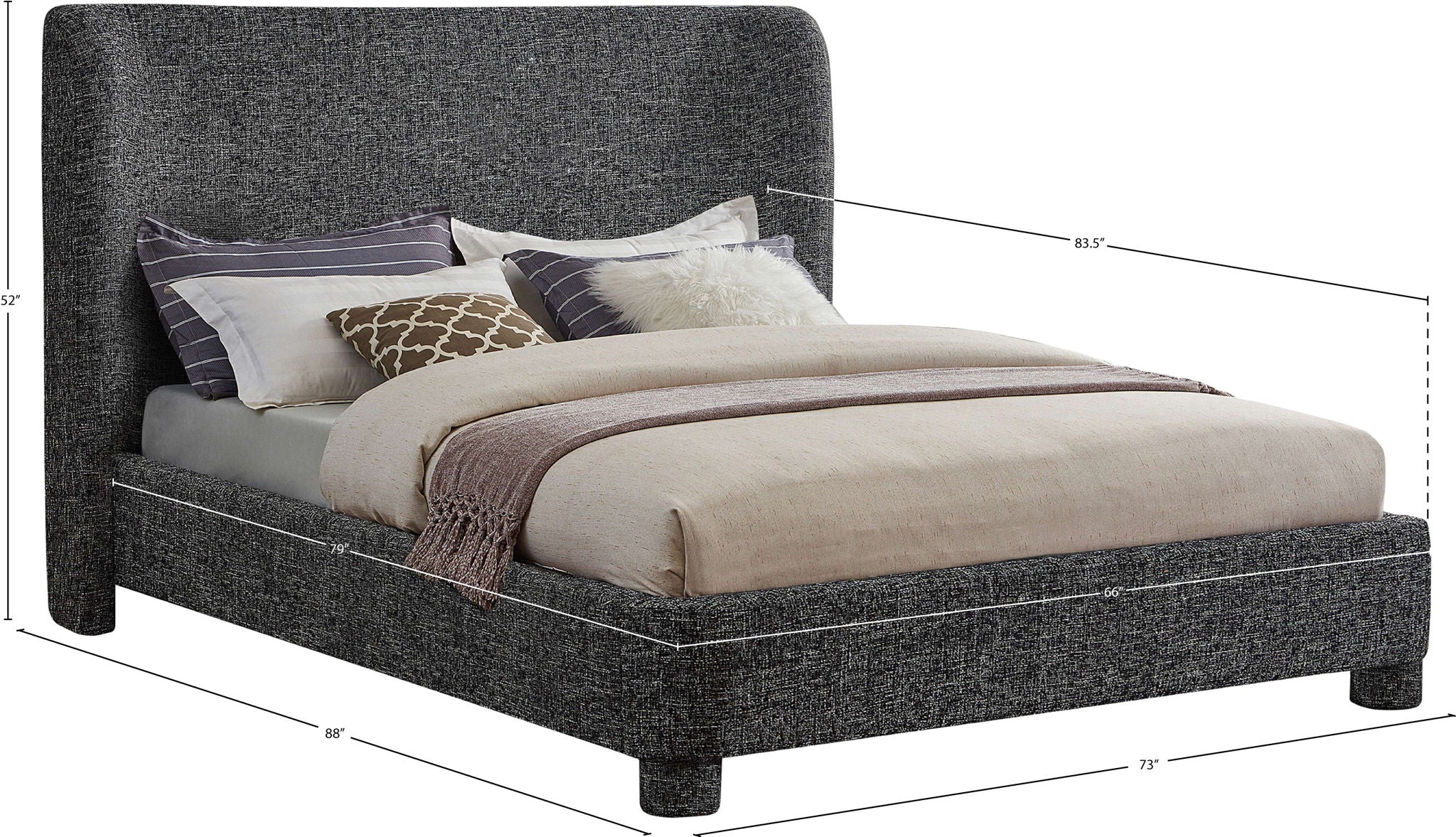 Penny - Polyester Fabric Bed