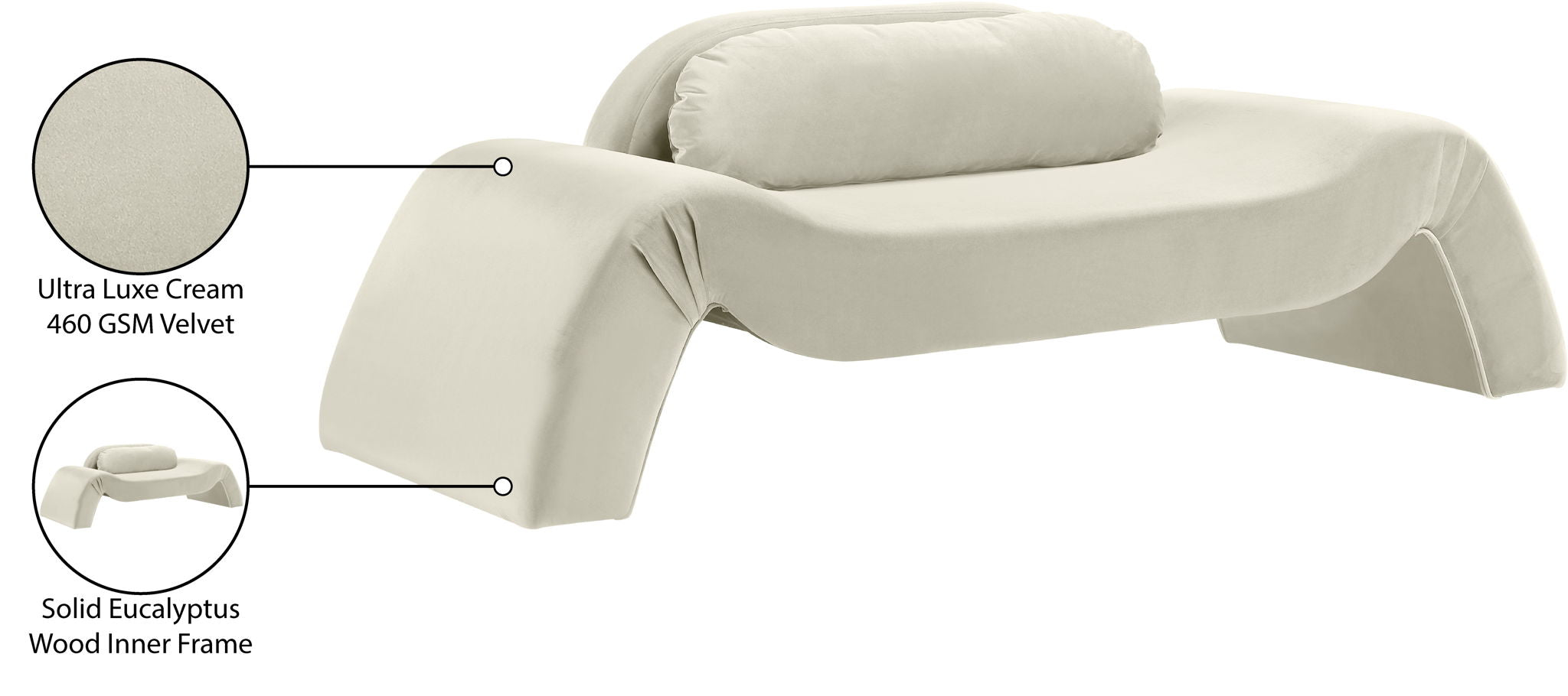 Austin - Velvet Loveseat