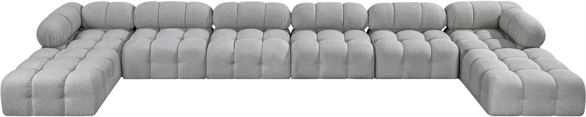 Ames - 8 Piece Fabric Modular Sectional