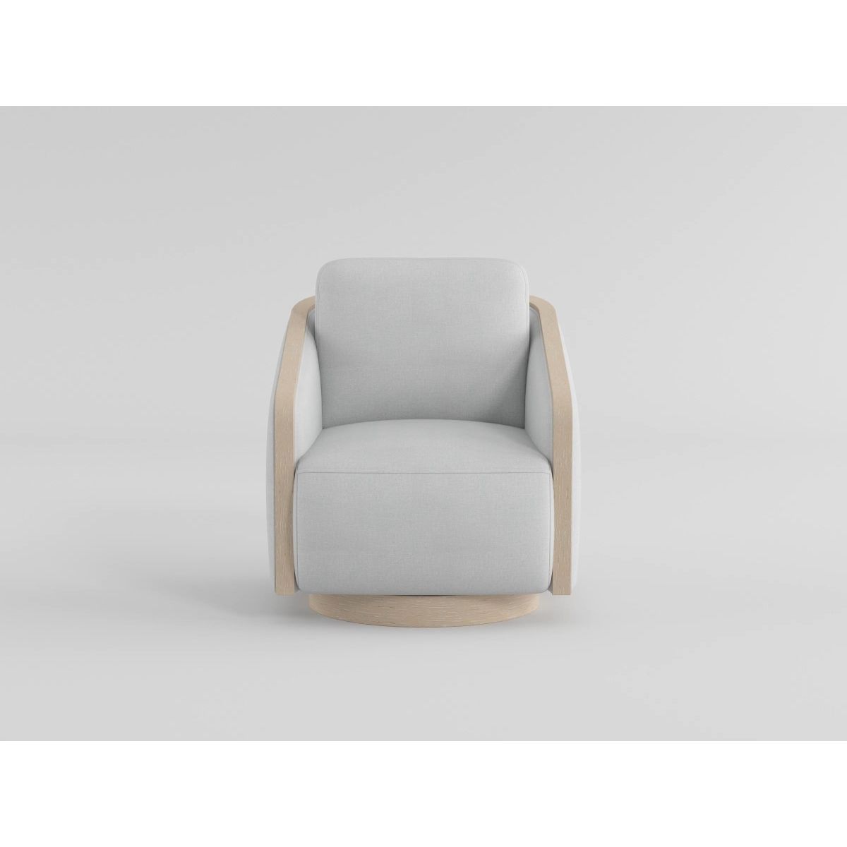 Hugo - Swivel Chair - Gray