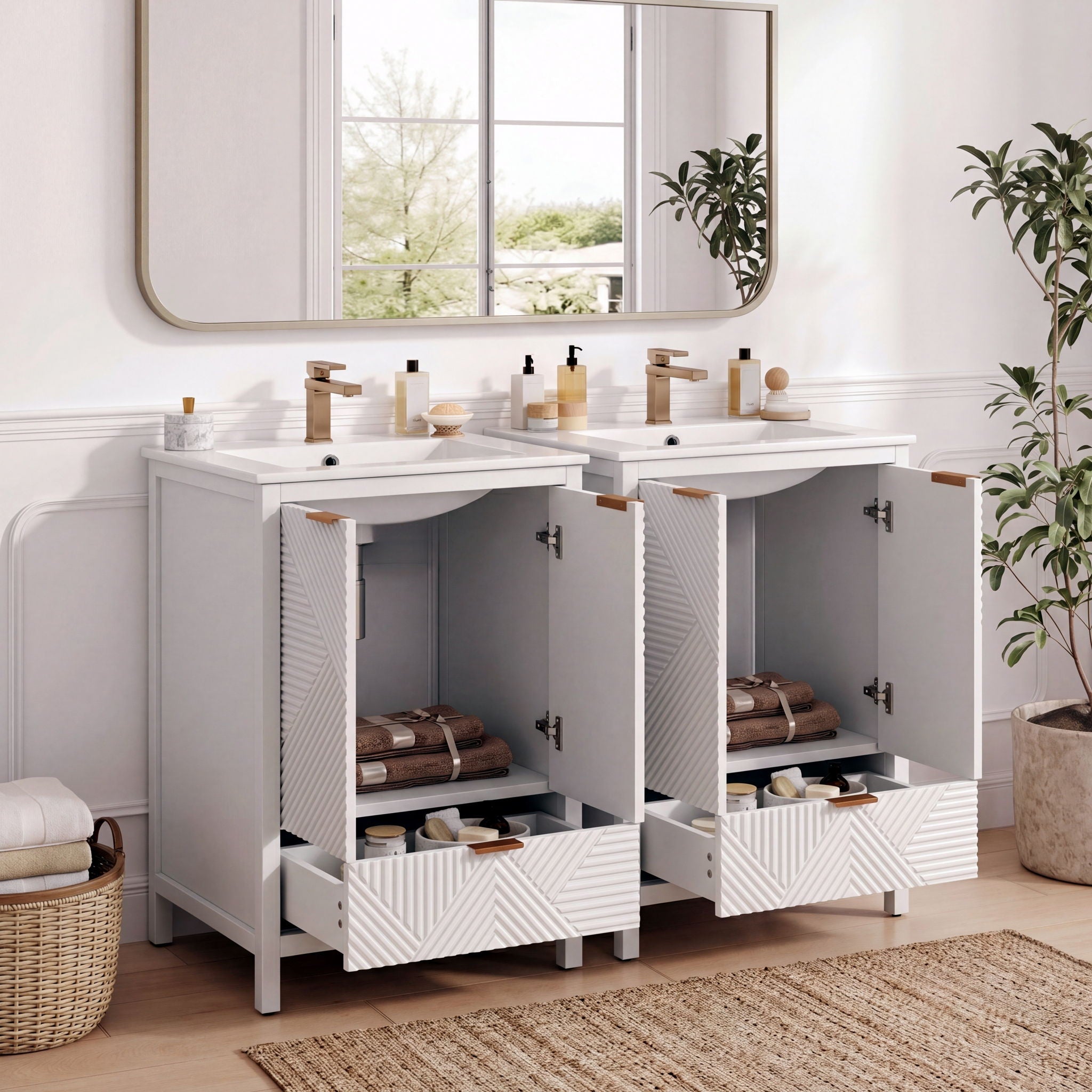 Modern Bathroom Vanity With Sink Combo