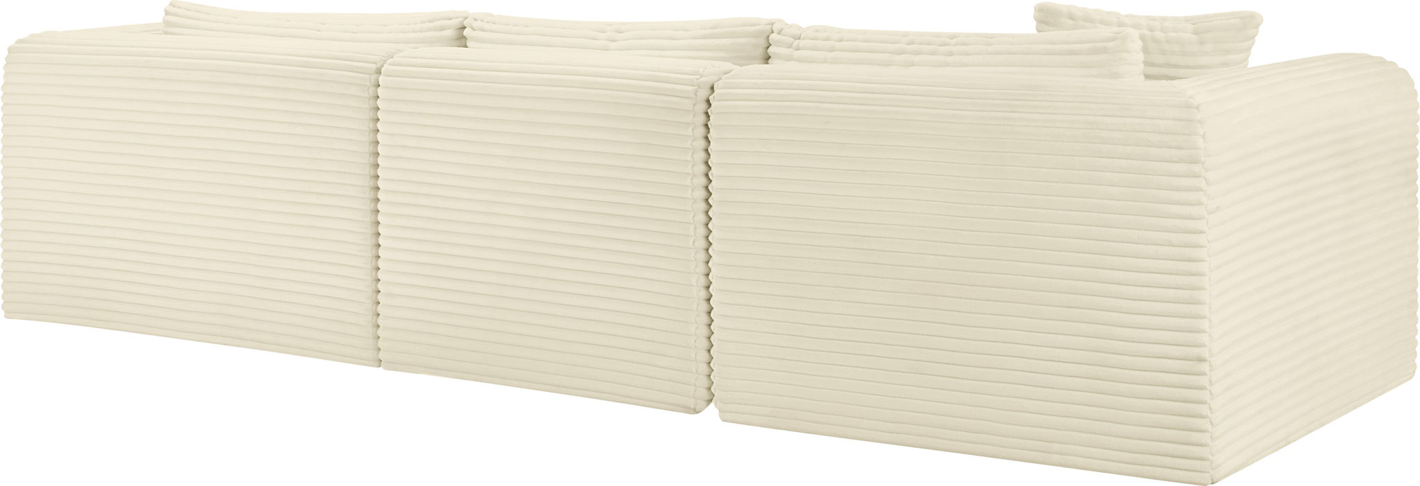 Shaggy - 3 Piece Modular Sectional