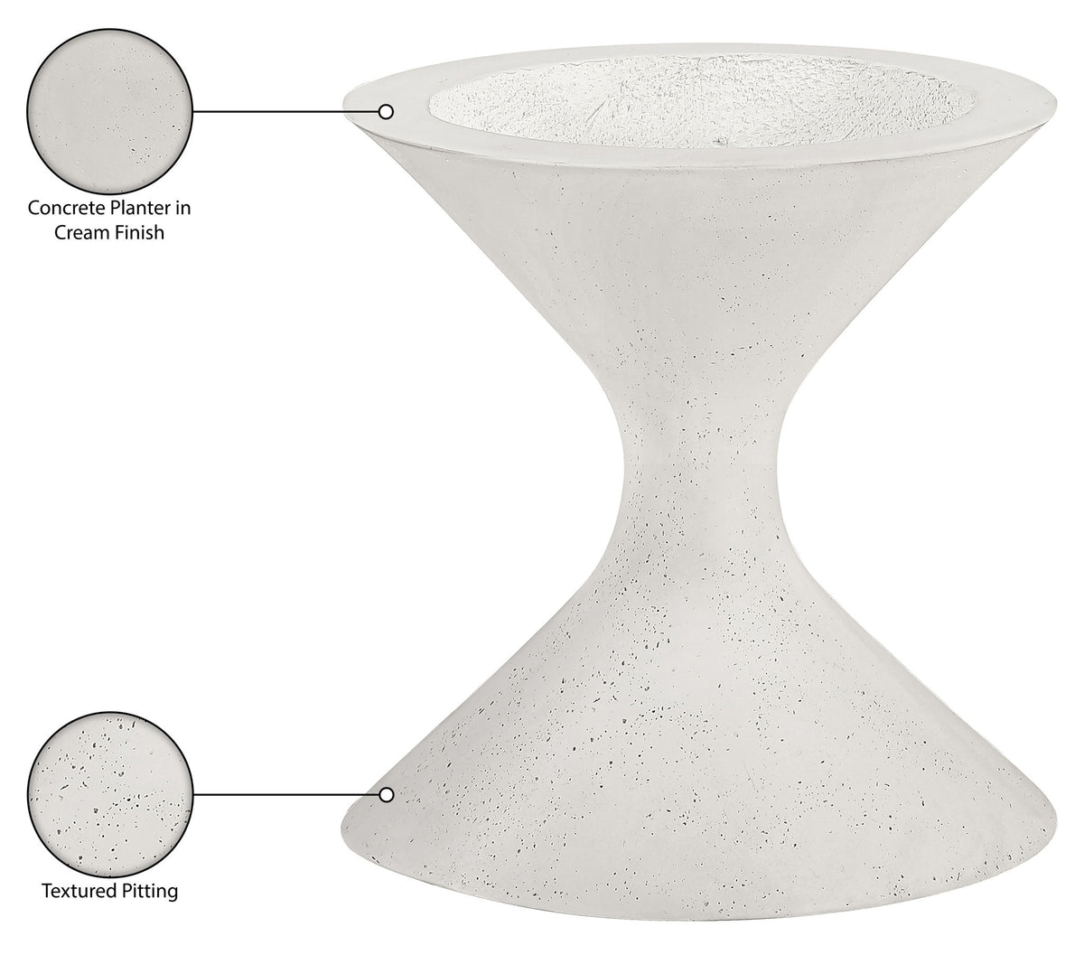 Vessa - Indoor / Outdoor Concrete Planter