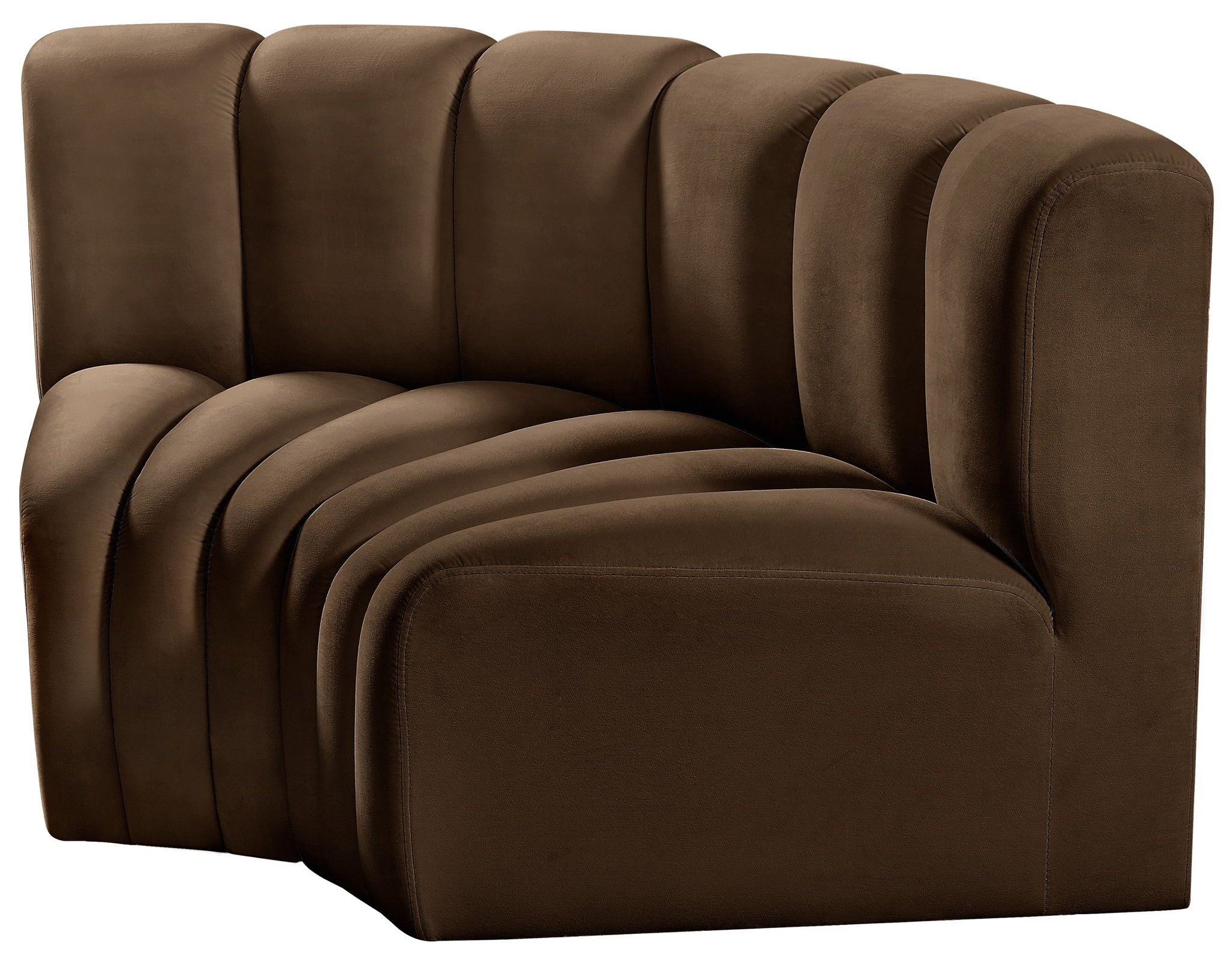 Arc - Velvet 2 Piece Modular Sofa