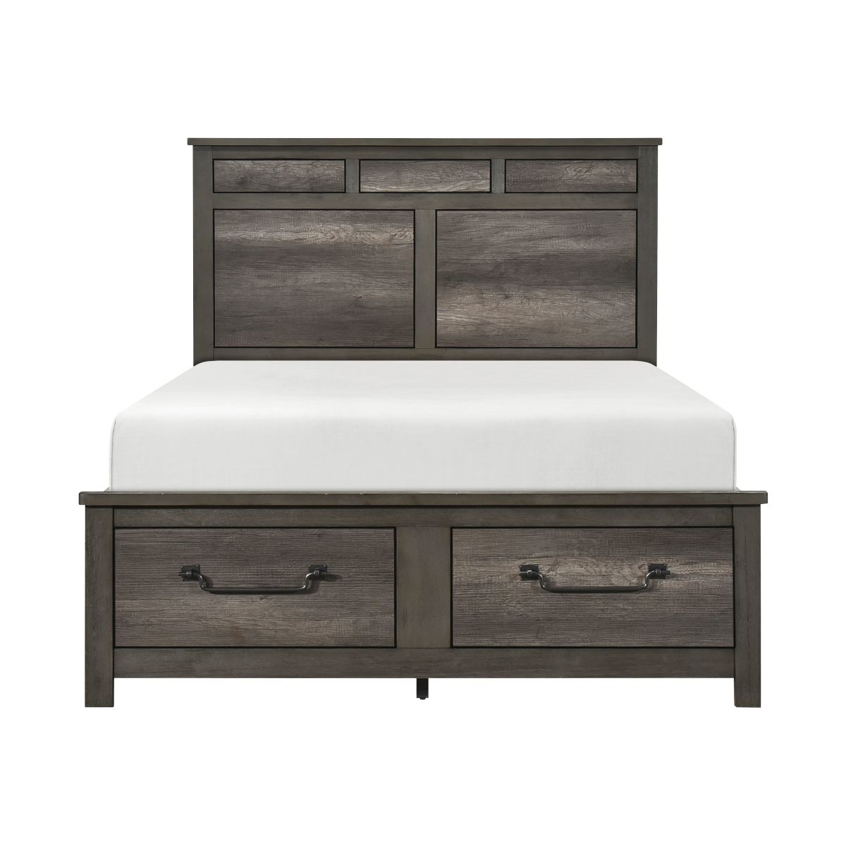 Lenior - Platform Bed With Storage Footboard