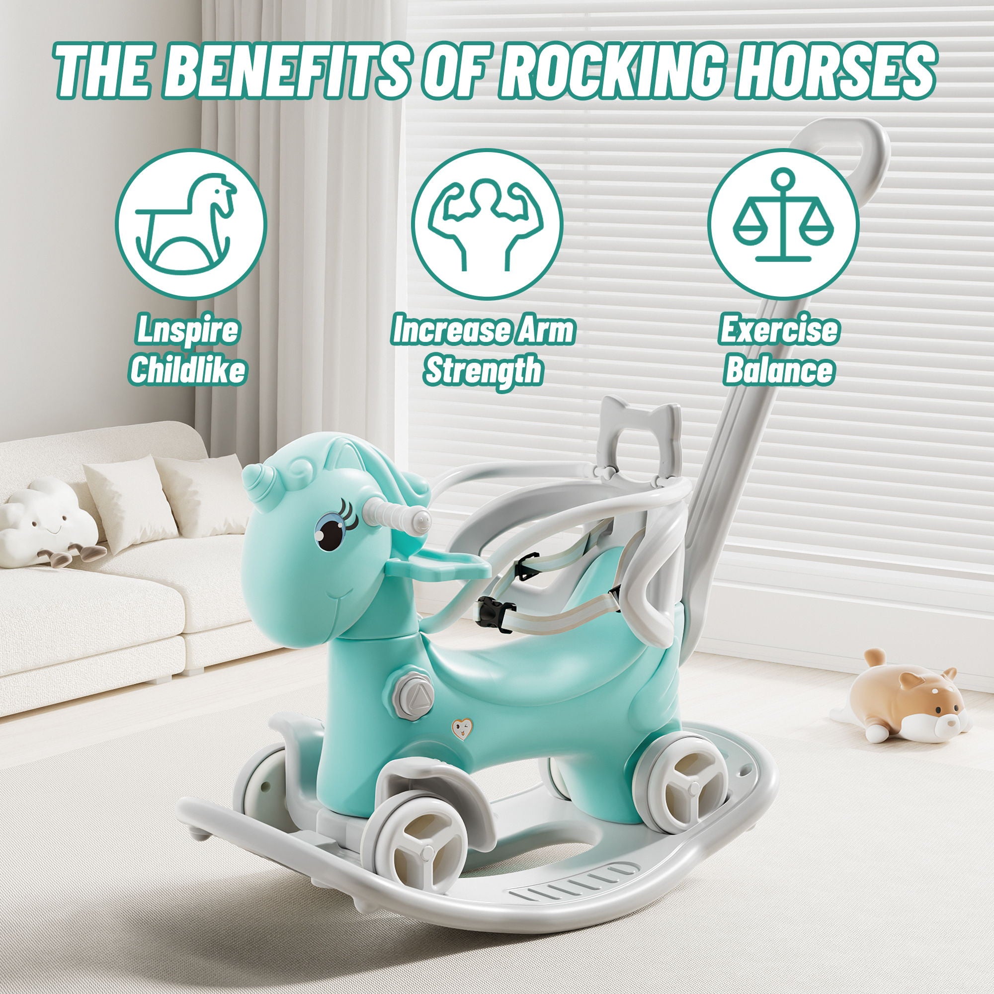 Unicorn Rocking Horse For Toddlers