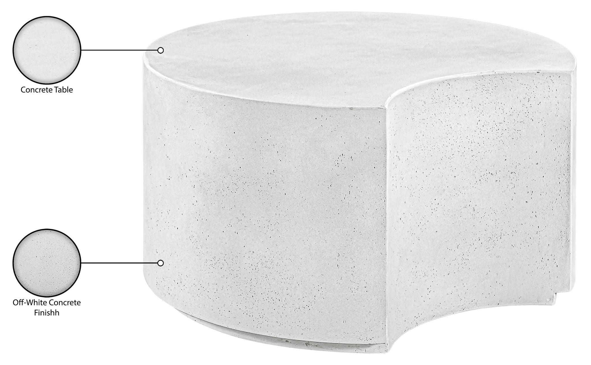 Imperia - Concrete Indoor/Outdoor Table