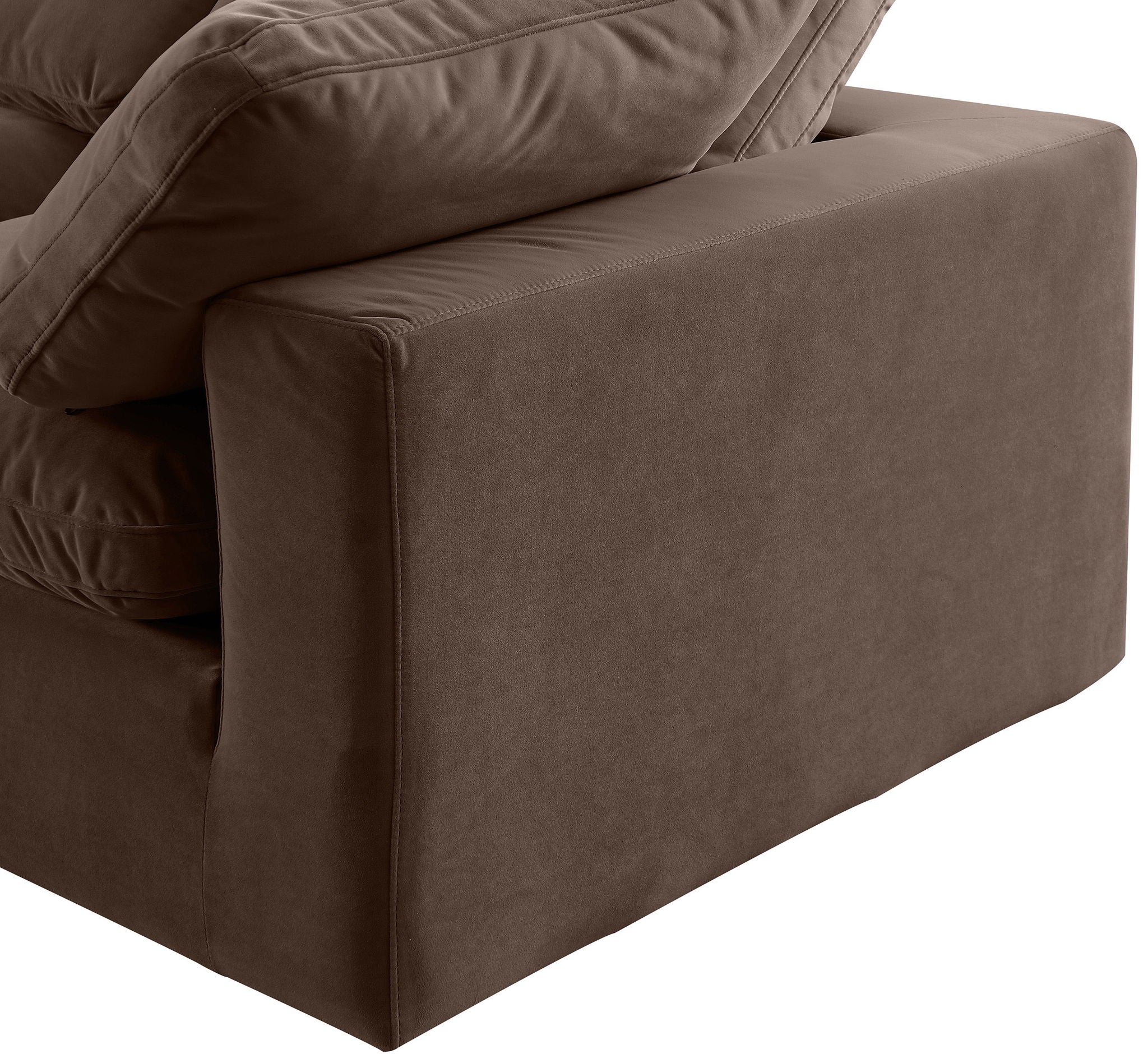 Comfy - Velvet Modular Sofa 3 Seats