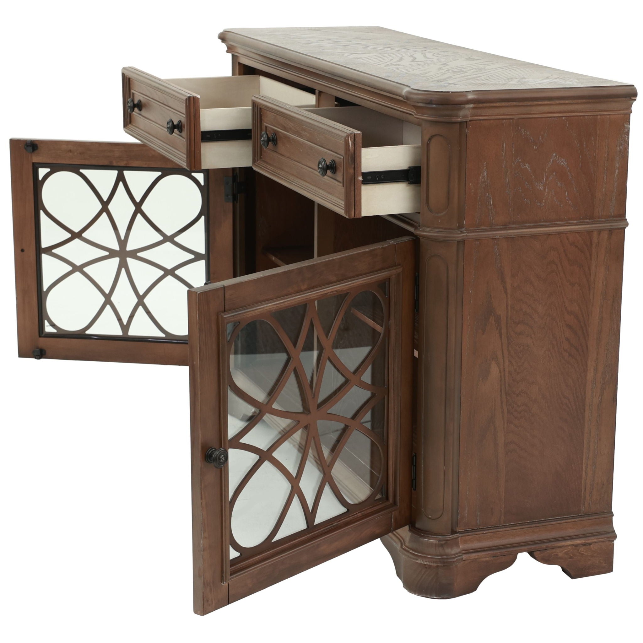 Server Drawers Storage Cabinet For Dining Room
