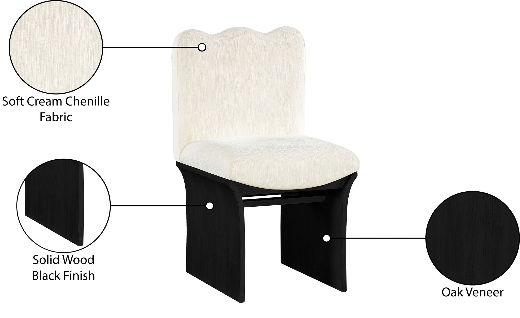 Shaw - Dining Chair - Black Base