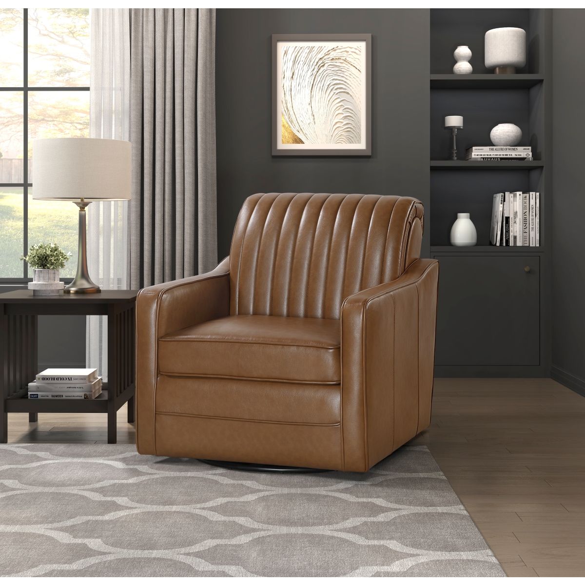 November - Swivel Chair - Brown