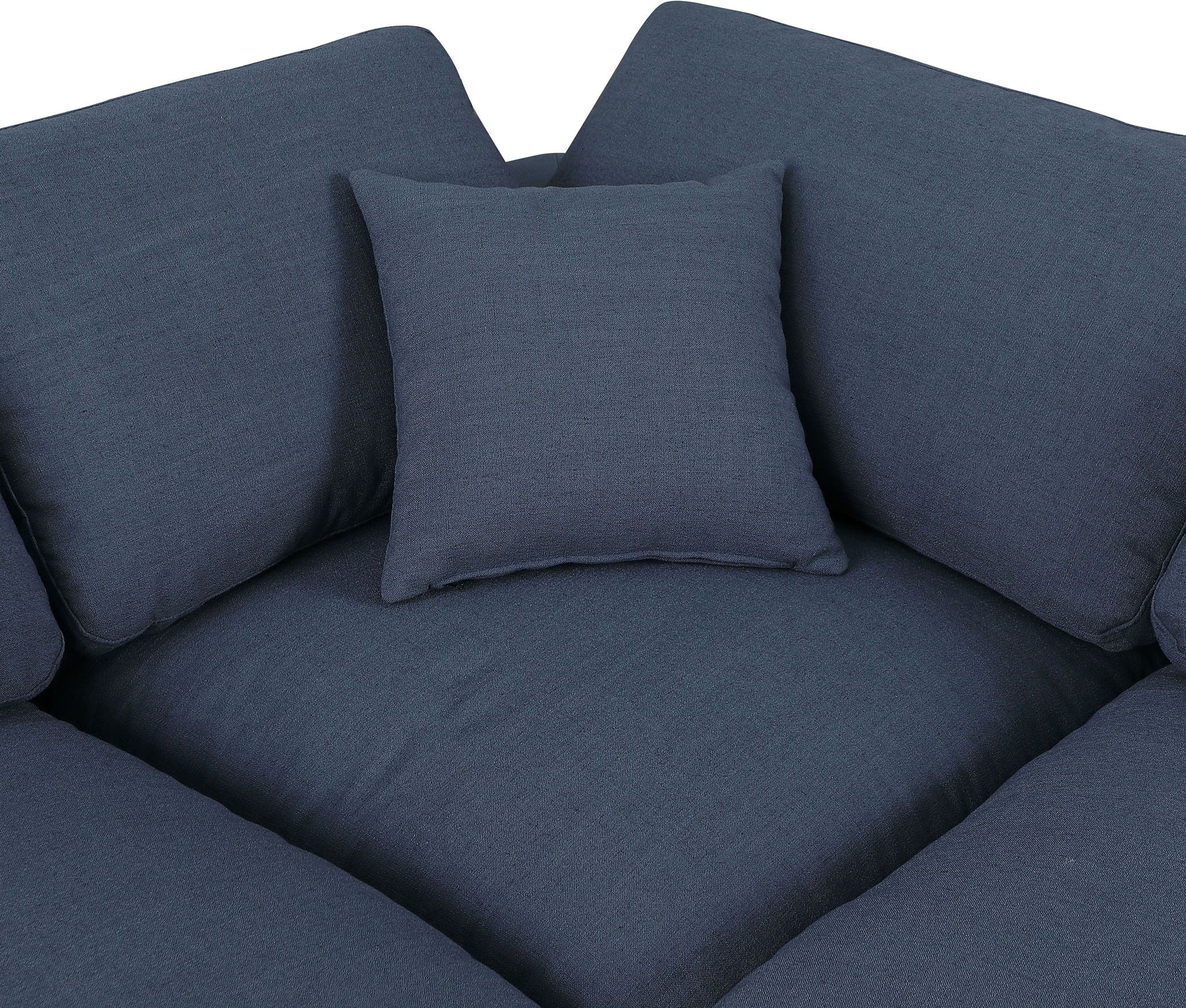 Comfy - 4 Piece Linen Fabric Modular Sectional With Chaise