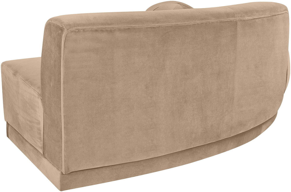 Avra - 86" Velvet Performance Fabric Upholstered Sofa