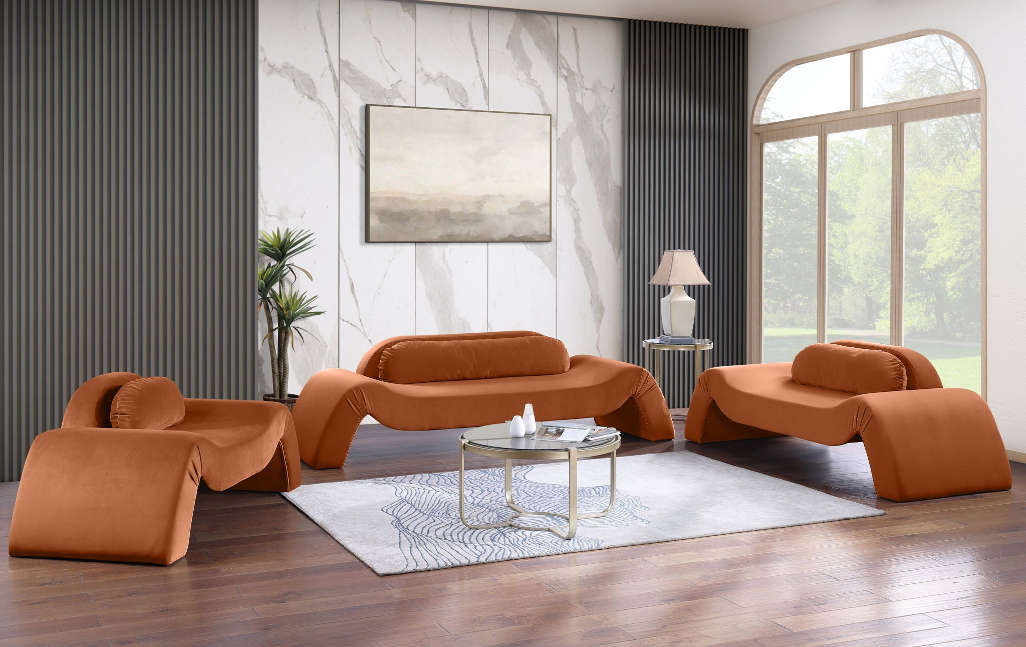 Austin - Velvet Accent Chair