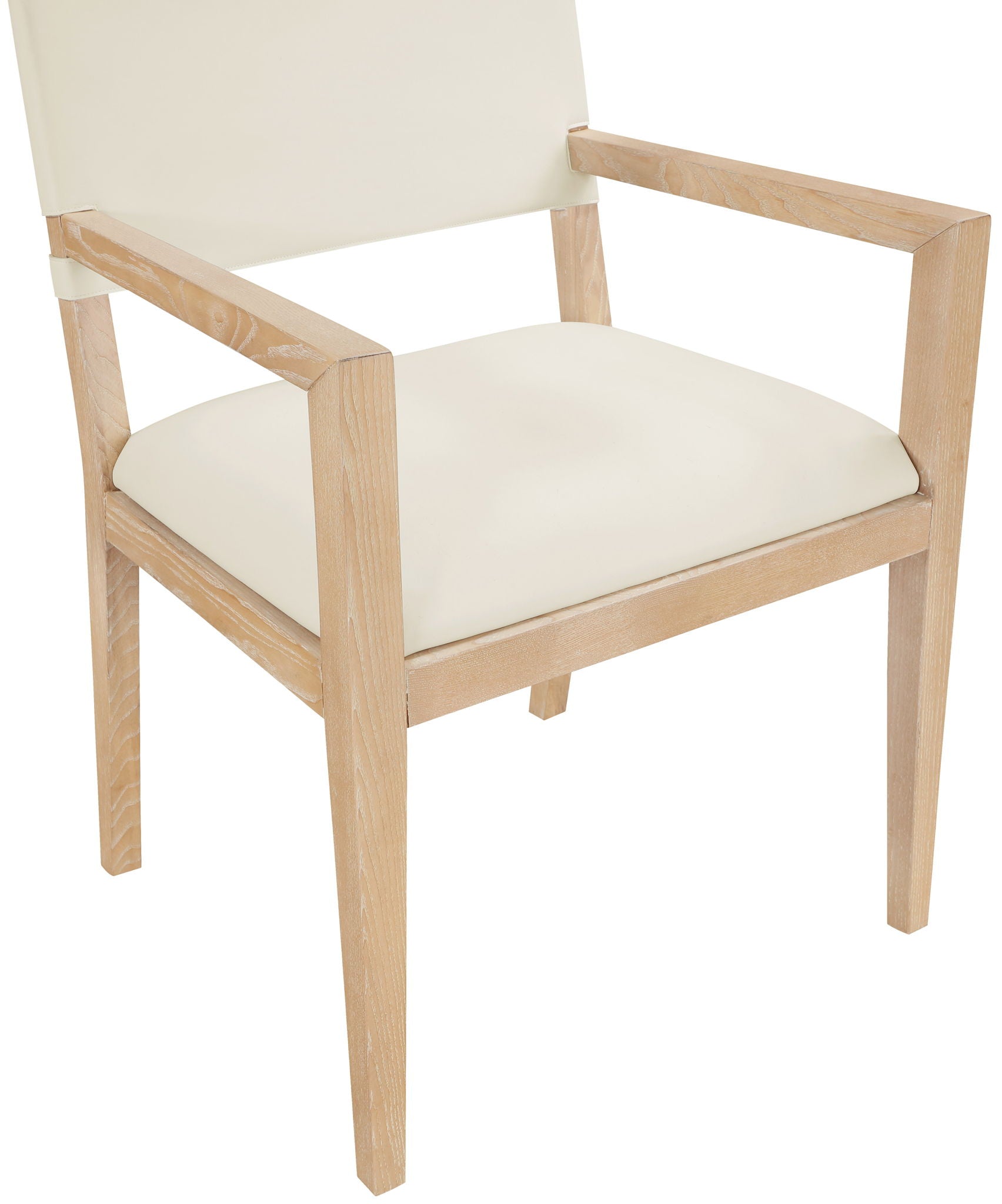 Avon - Vegan Leather Dining Arm Chair